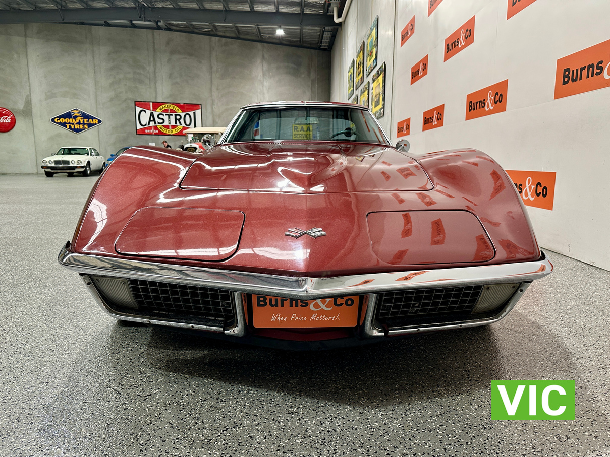 1971 CHEVROLET CORVETTE C3 STINGRAY 350 V8 AUTO T/TOP
