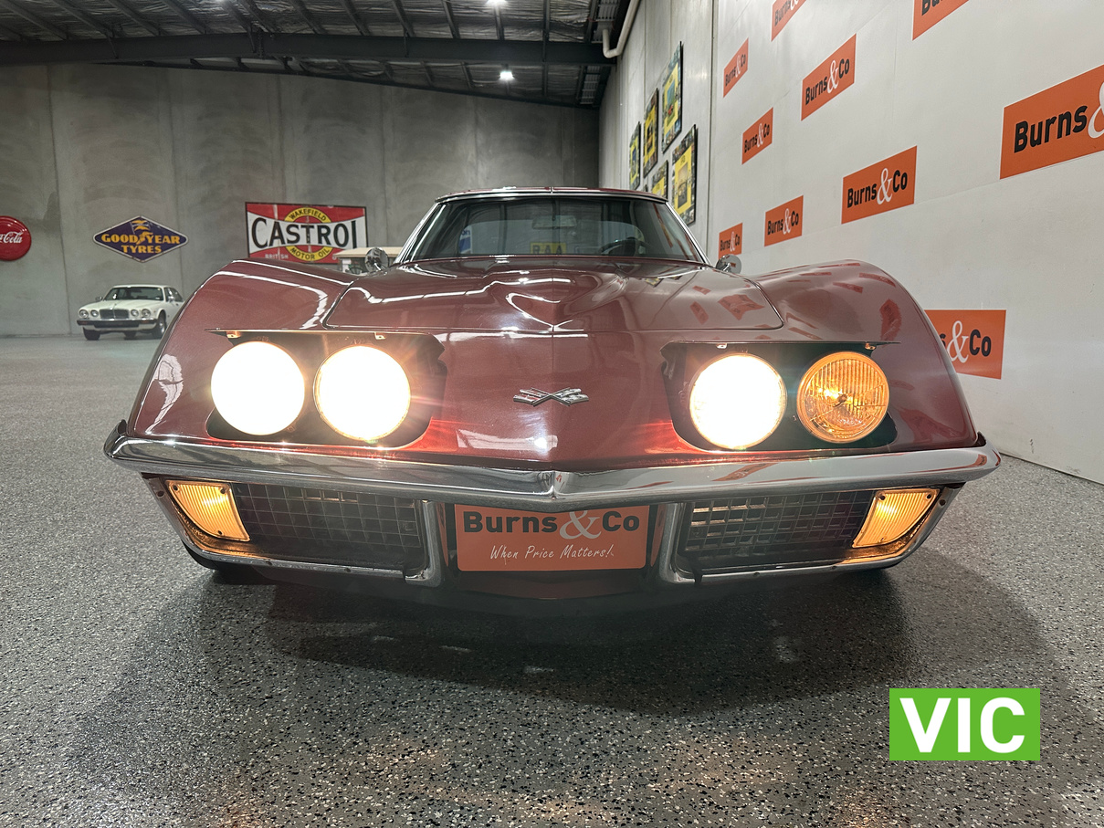 1971 CHEVROLET CORVETTE C3 STINGRAY 350 V8 AUTO T/TOP