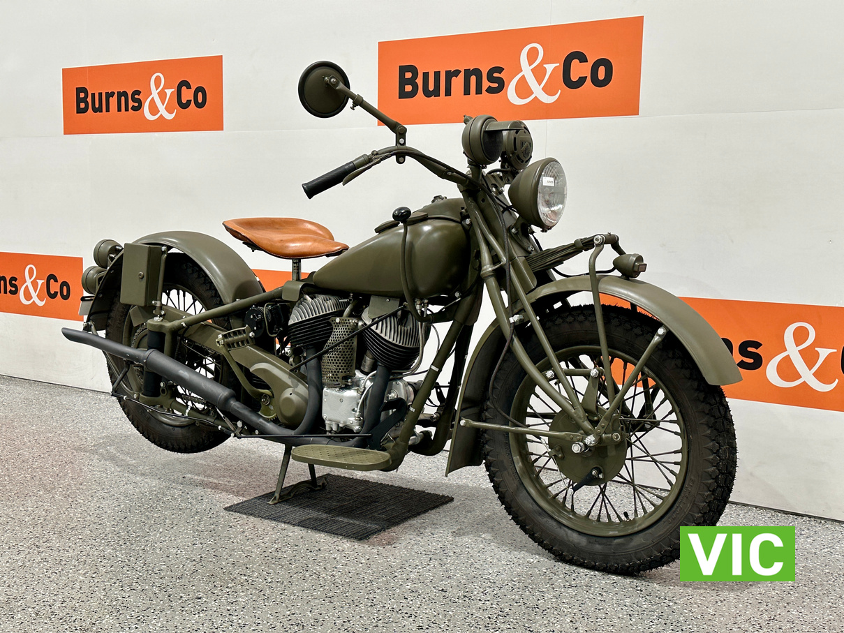 1944 INDIAN CHIEF 1200cc MILITARY FORCES 344B ROAD