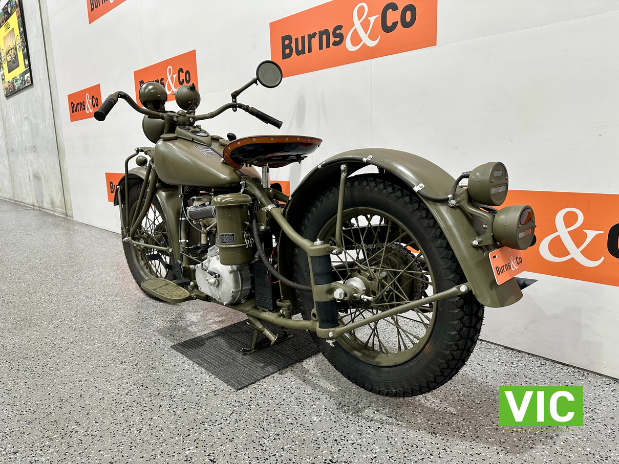 1944 INDIAN CHIEF 1200cc MILITARY FORCES 344B ROAD