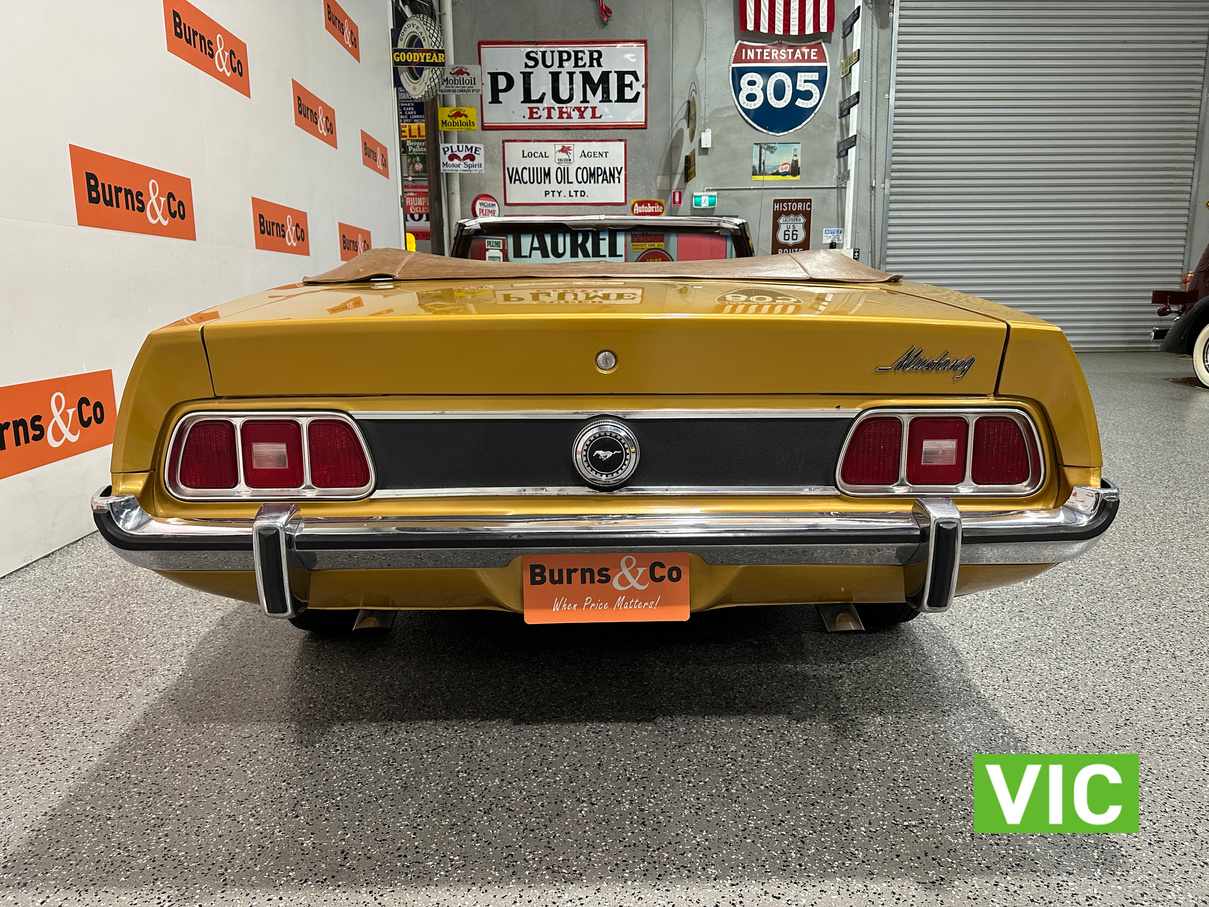 1973 FORD MUSTANG 351 V8 AUTOMATIC CONVERTIBLE