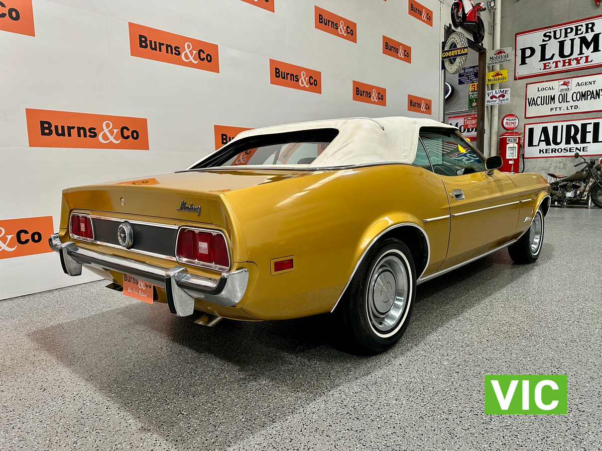 1973 FORD MUSTANG 351 V8 AUTOMATIC CONVERTIBLE
