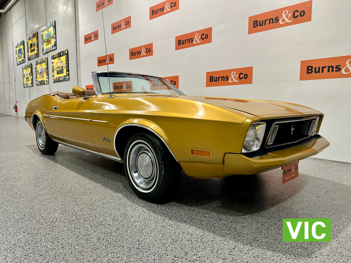 1973 FORD MUSTANG 351 V8 AUTOMATIC CONVERTIBLE