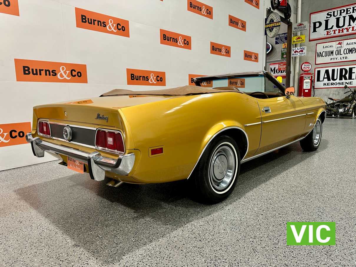 1973 FORD MUSTANG 351 V8 AUTOMATIC CONVERTIBLE