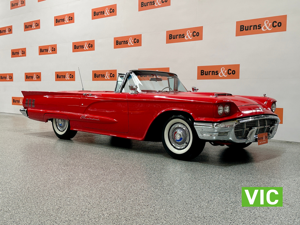 1960 FORD THUNDERBIRD V8 AUTOMATIC CONVERTIBLE