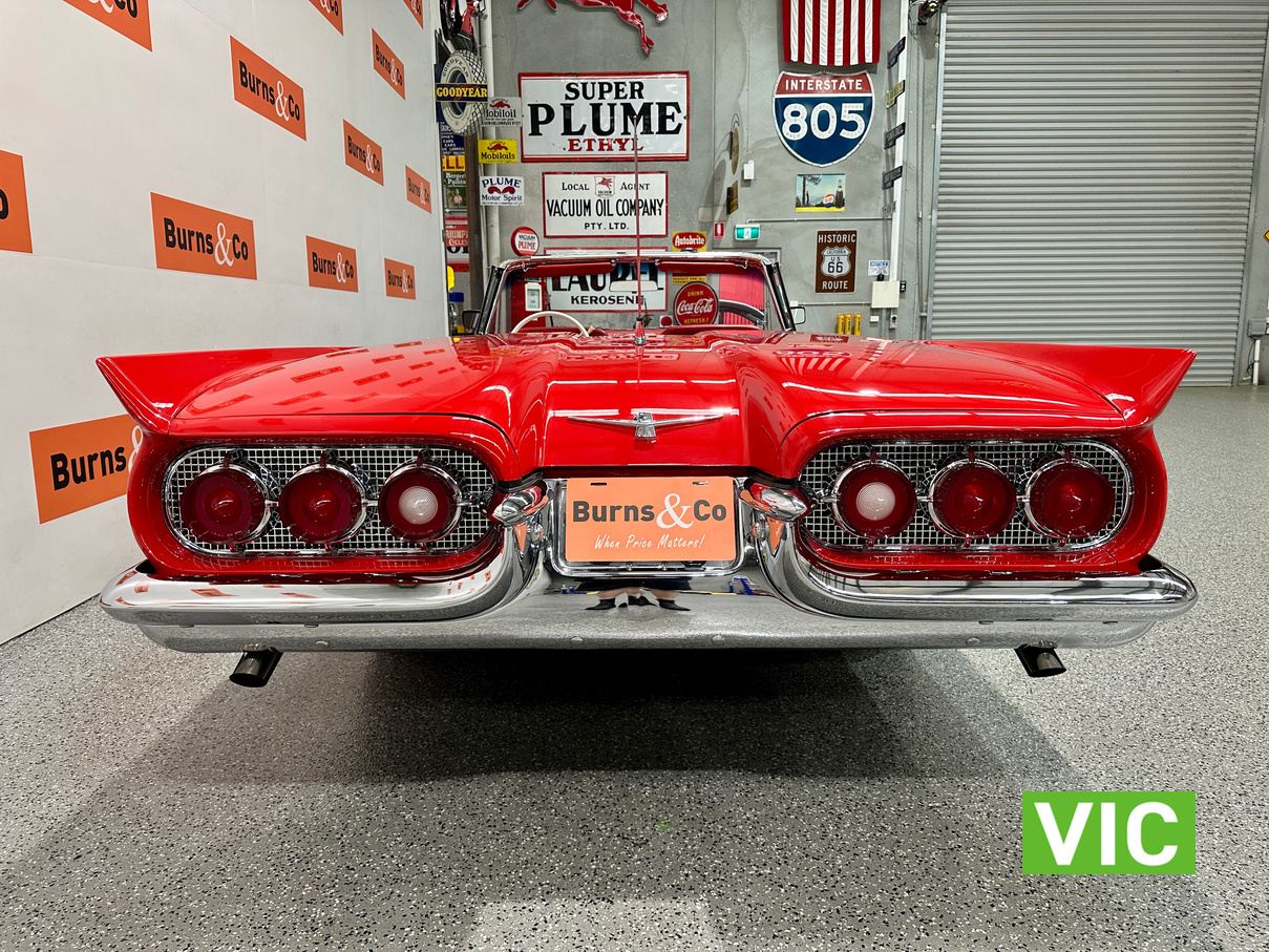1960 FORD THUNDERBIRD V8 AUTOMATIC CONVERTIBLE