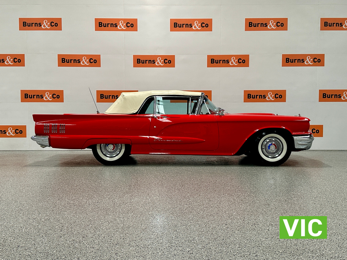 1960 FORD THUNDERBIRD V8 AUTOMATIC CONVERTIBLE