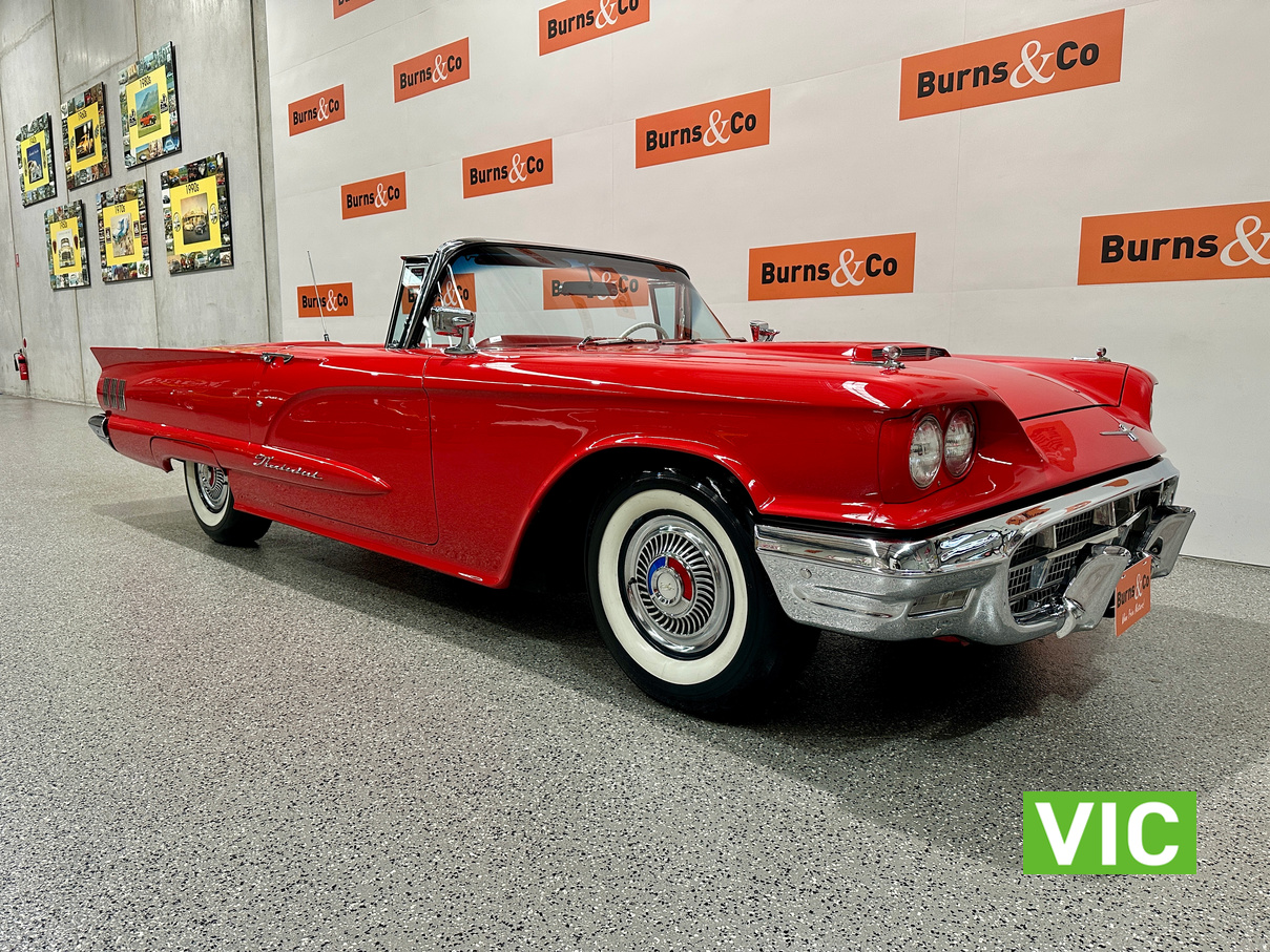 1960 FORD THUNDERBIRD V8 AUTOMATIC CONVERTIBLE