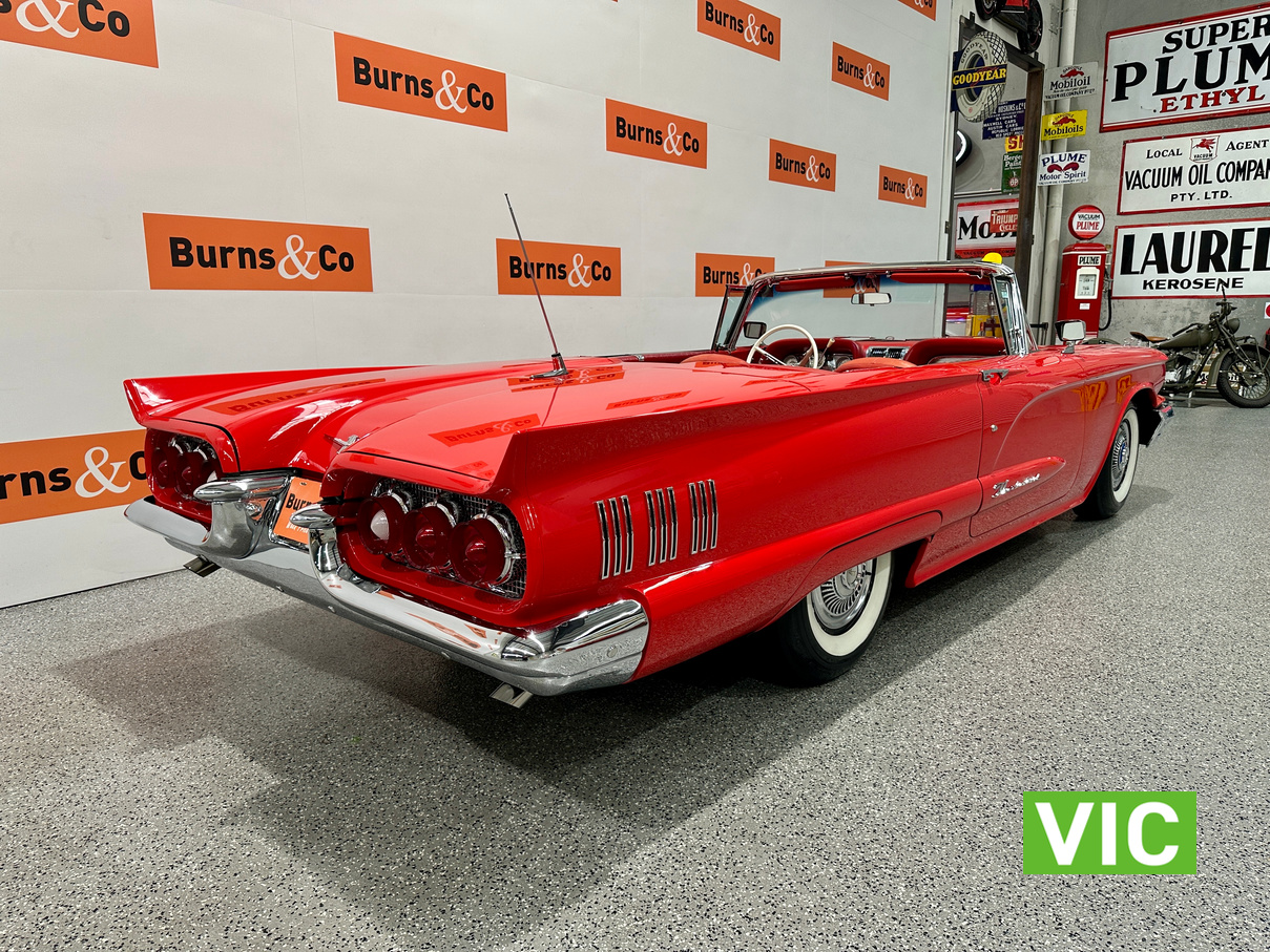 1960 FORD THUNDERBIRD V8 AUTOMATIC CONVERTIBLE