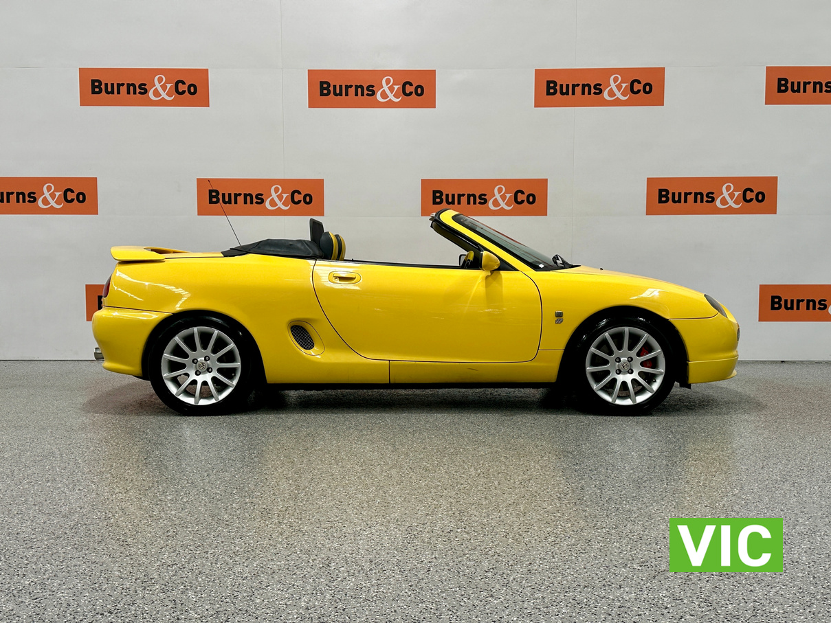 2001 MG F TROPHY EDITION 4CYL MANUAL ROADSTER