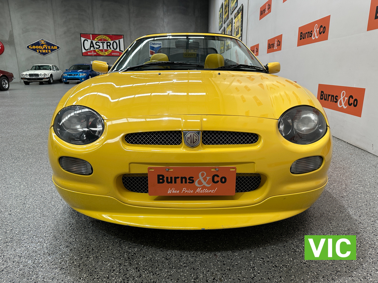 2001 MG F TROPHY EDITION 4CYL MANUAL ROADSTER