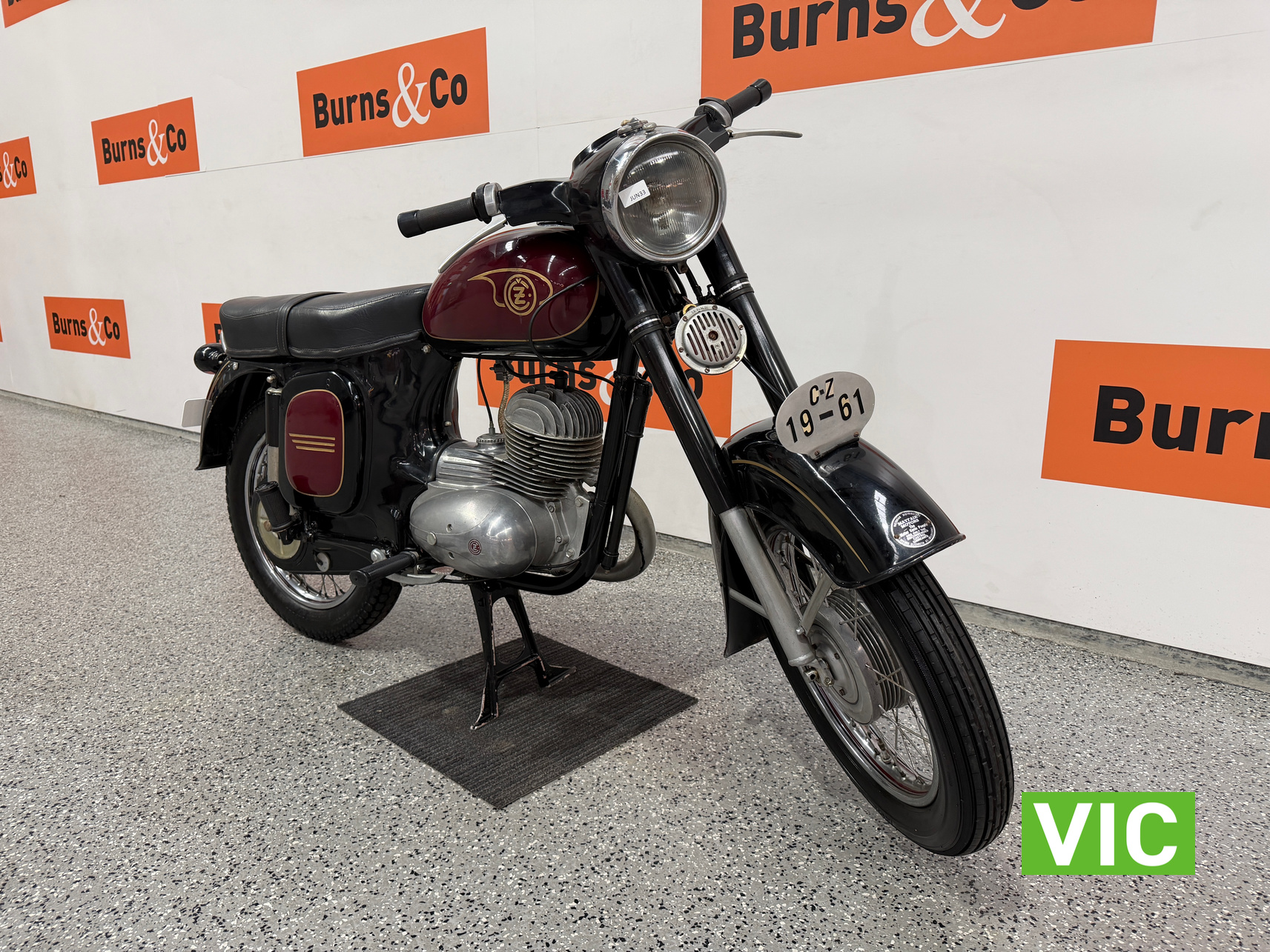 1961 CZ TYPE 453 125CC ROAD