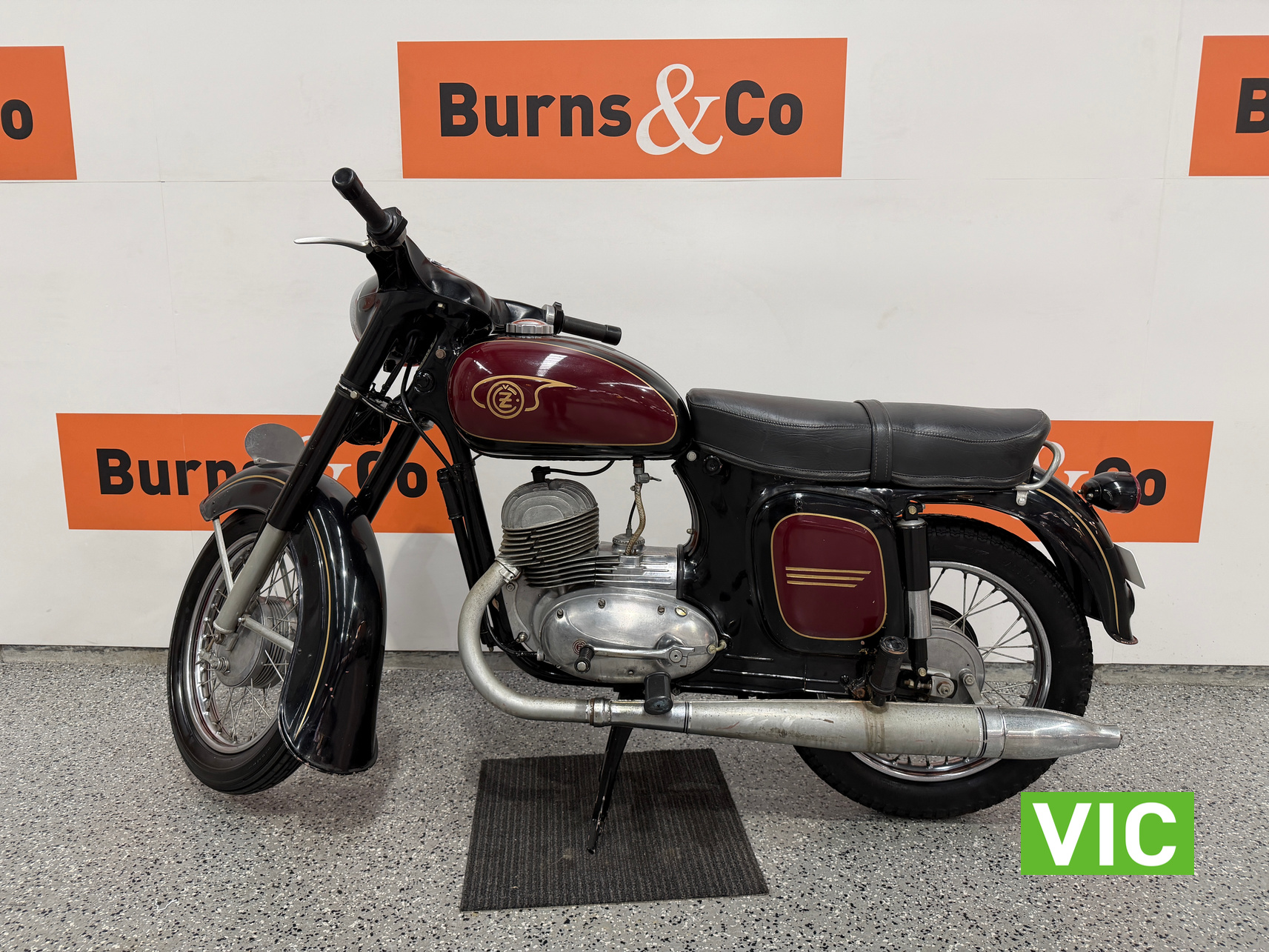 1961 CZ TYPE 453 125CC ROAD