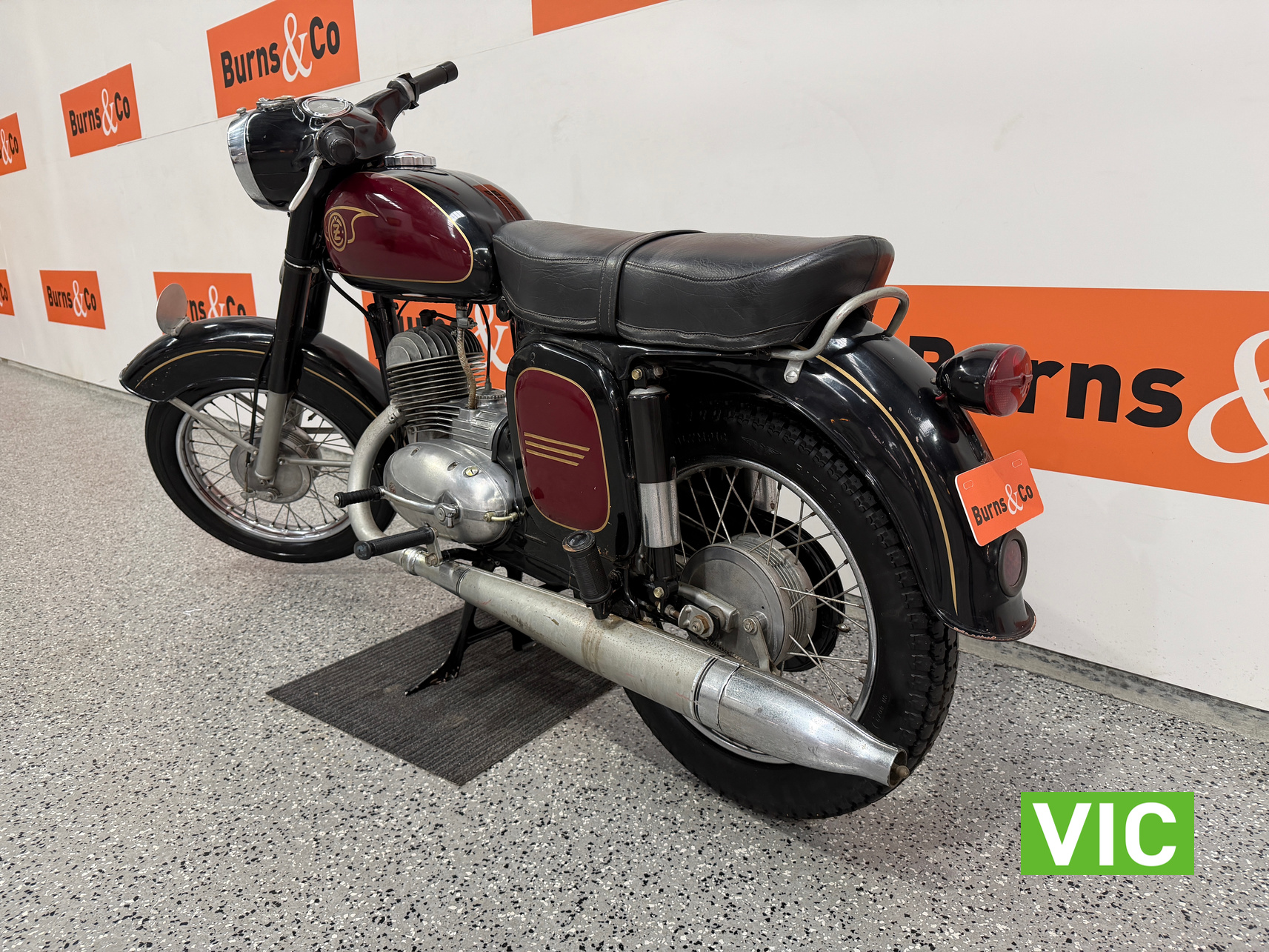1961 CZ TYPE 453 125CC ROAD
