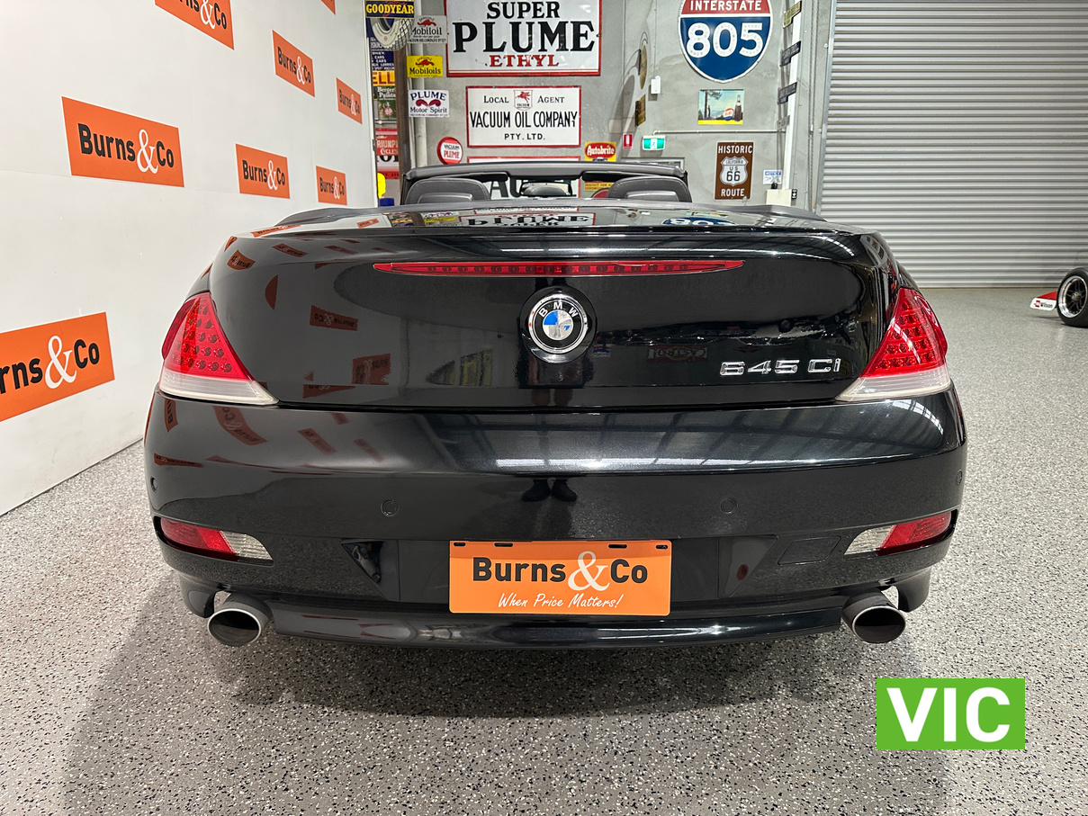 2004 BMW 645CI 4.4 LTE V8 AUTOMATIC CONVERTBLE