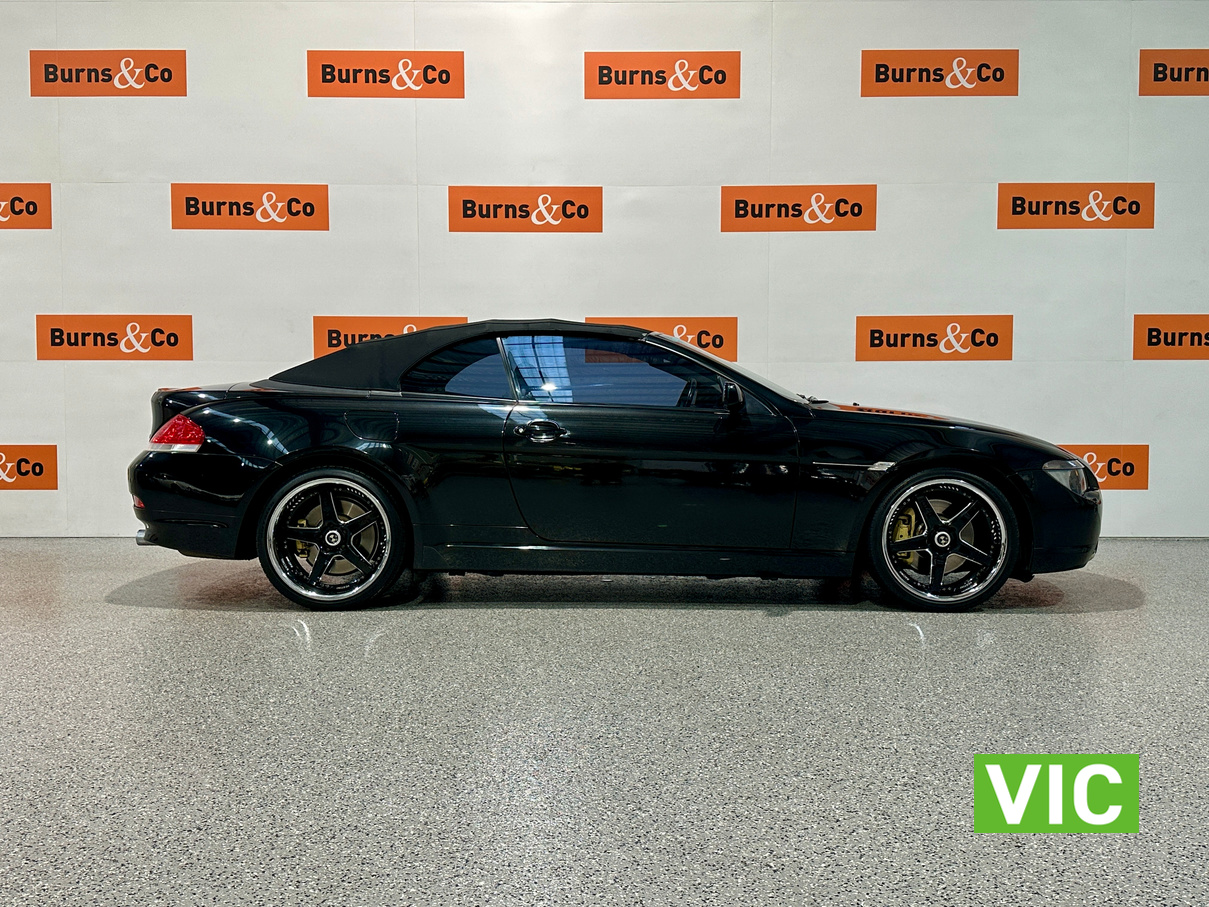 2004 BMW 645CI 4.4 LTE V8 AUTOMATIC CONVERTBLE