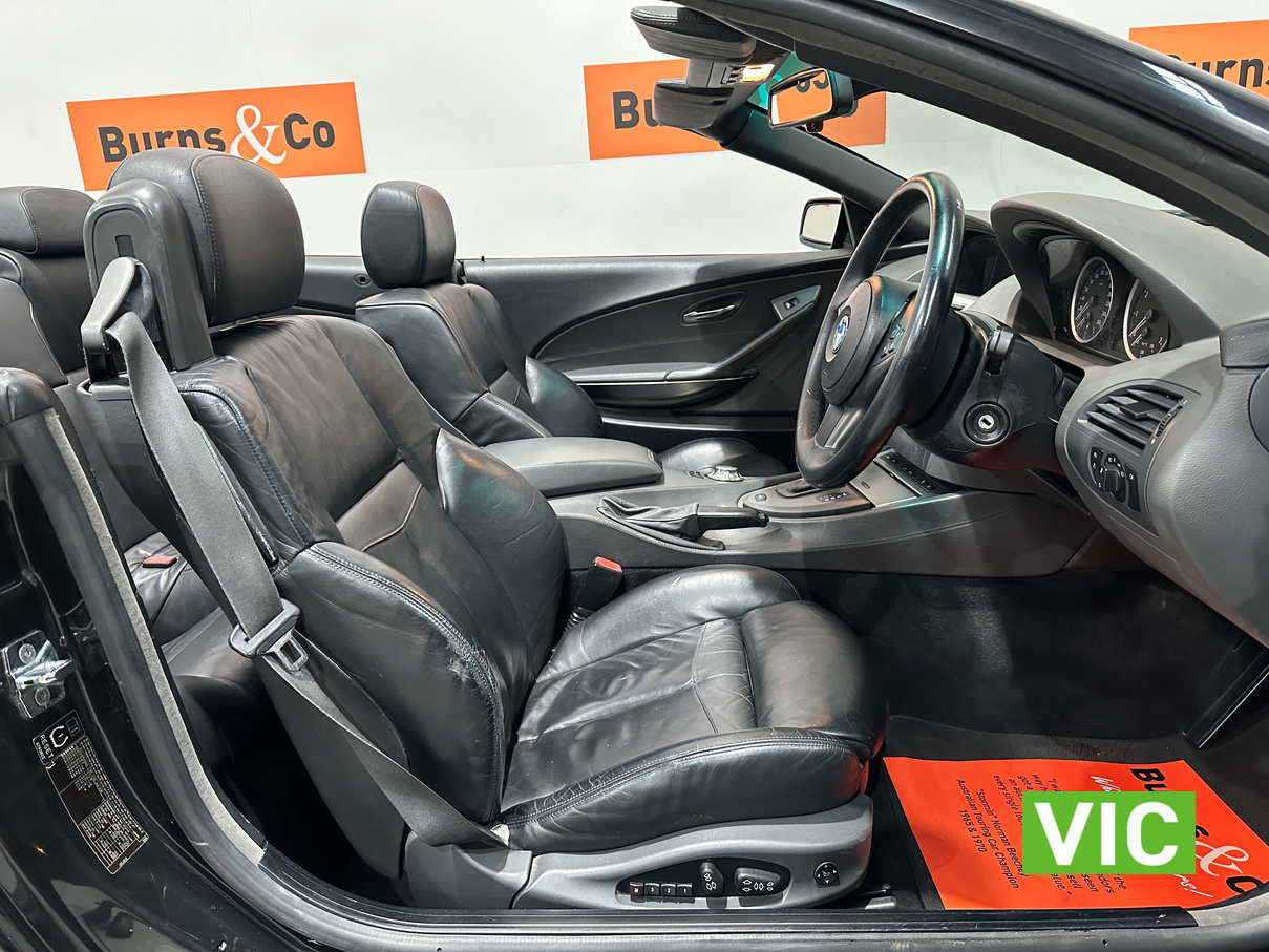 2004 BMW 645CI 4.4 LTE V8 AUTOMATIC CONVERTBLE