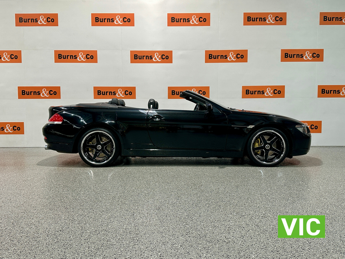 2004 BMW 645CI 4.4 LTE V8 AUTOMATIC CONVERTBLE