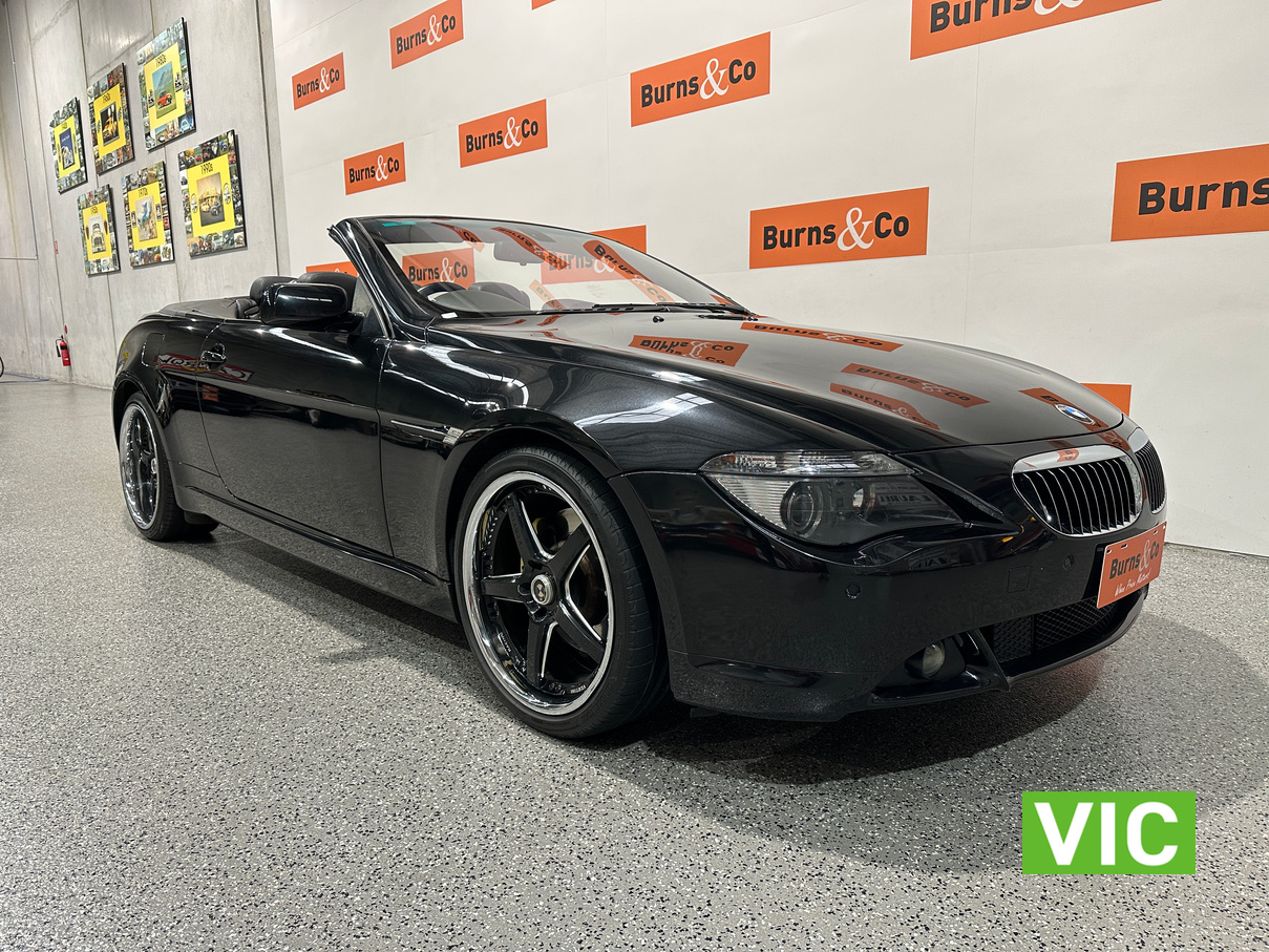 2004 BMW 645CI 4.4 LTE V8 AUTOMATIC CONVERTBLE
