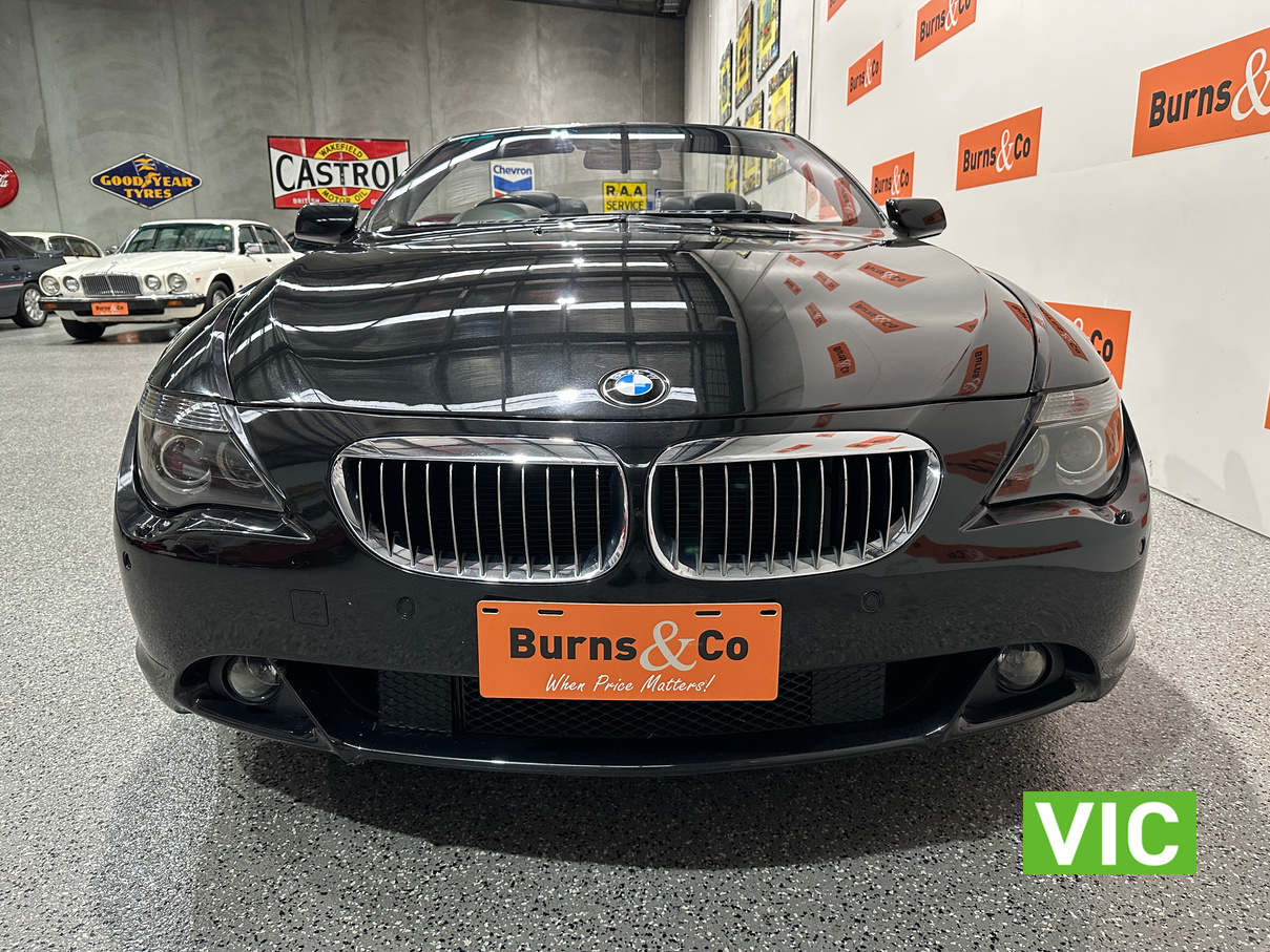 2004 BMW 645CI 4.4 LTE V8 AUTOMATIC CONVERTBLE