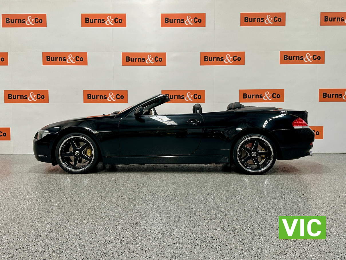 2004 BMW 645CI 4.4 LTE V8 AUTOMATIC CONVERTBLE