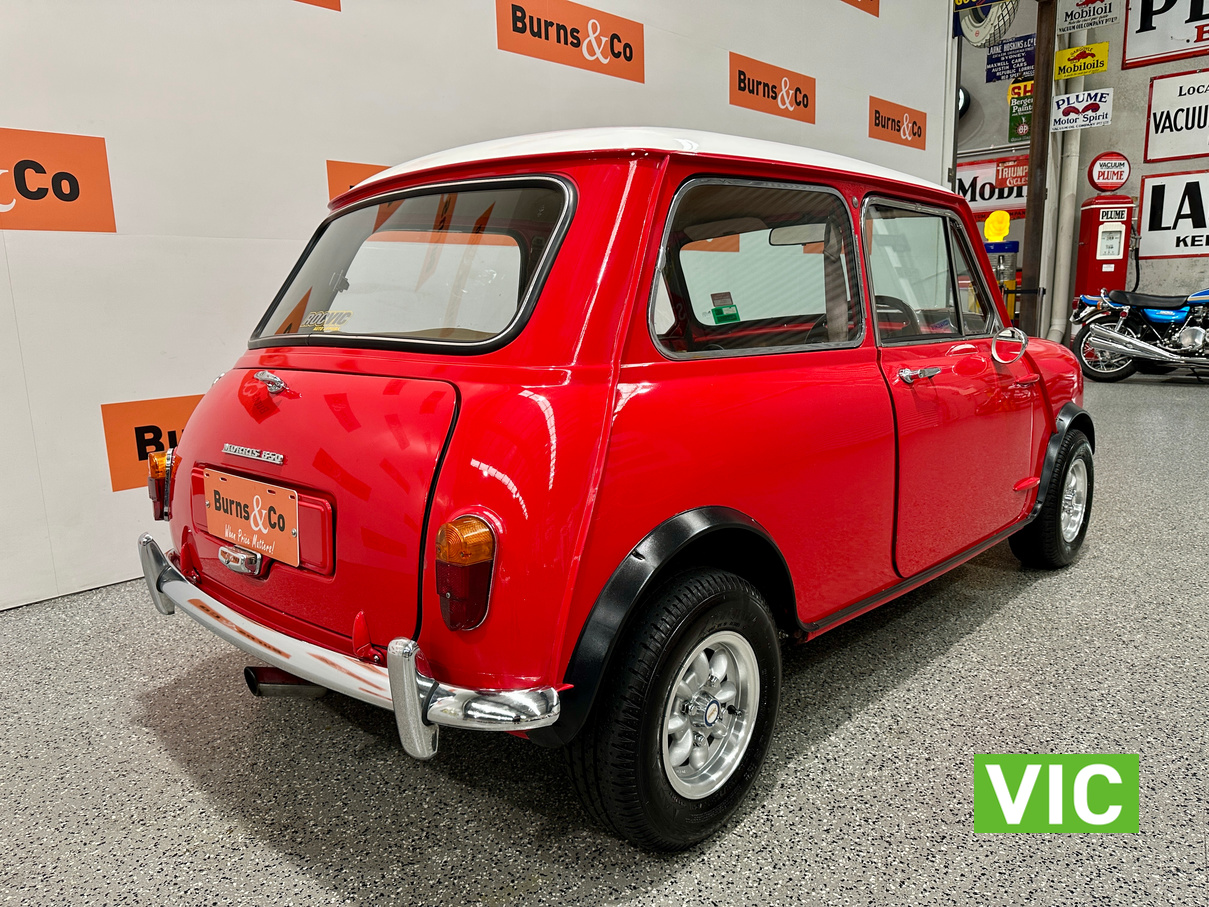 1963 MORRIS MINI 850 MANUAL 2D SEDAN