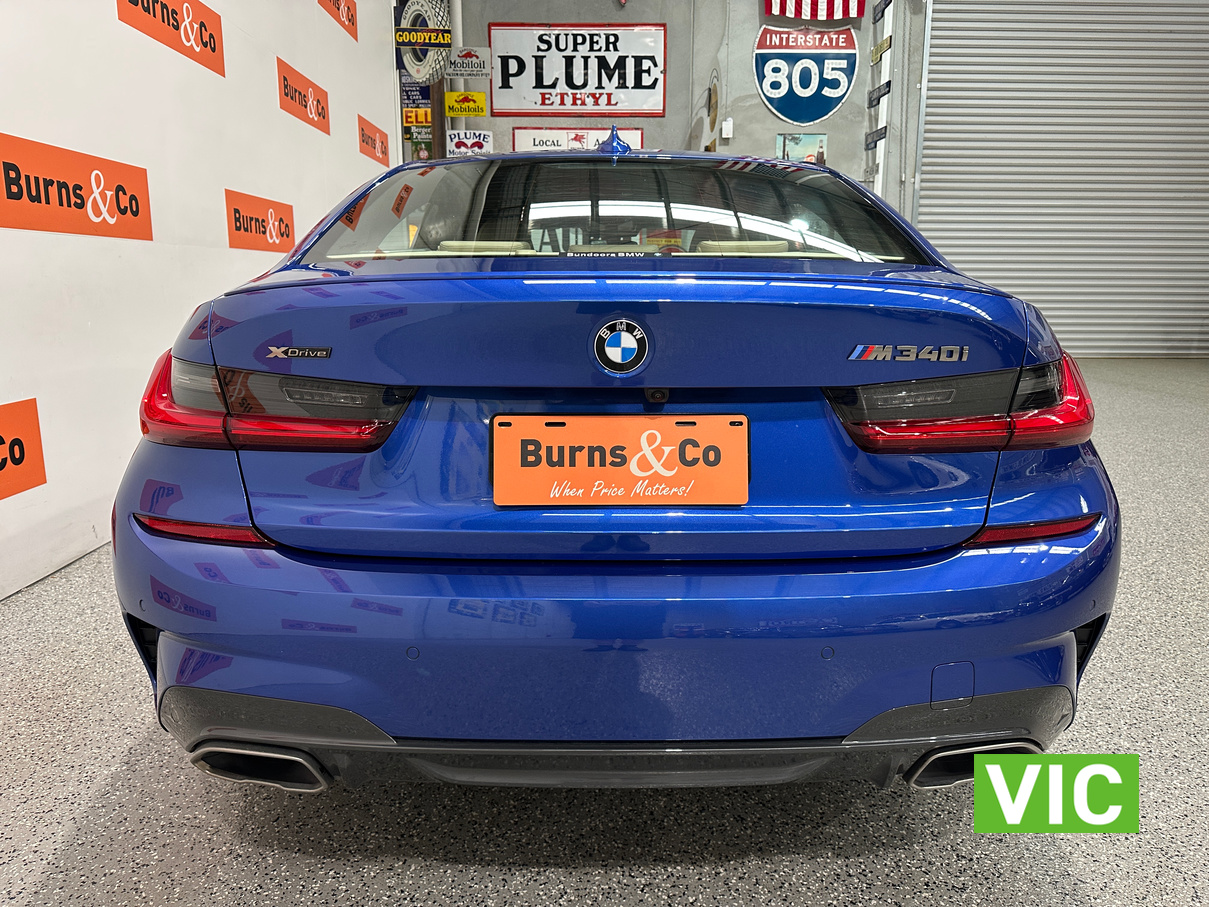 2019 BMW M340I 3.0 TURBO 6 CYL AUTO SEDAN