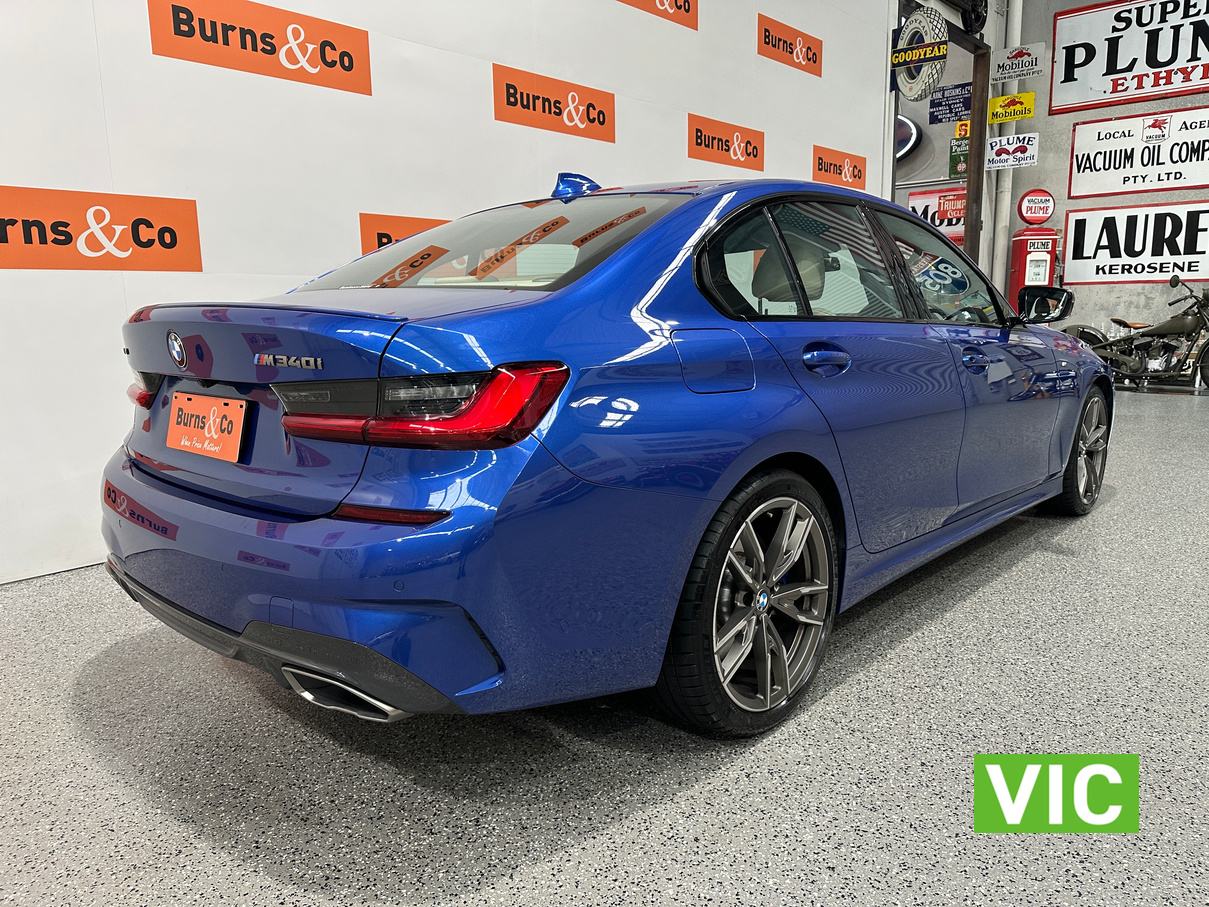 2019 BMW M340I 3.0 TURBO 6 CYL AUTO SEDAN
