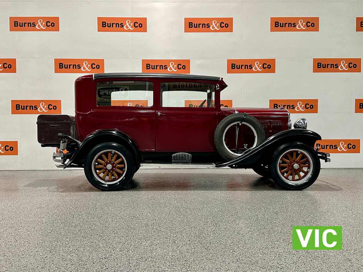 1929 DESOTO SIX MANUAL 6 CYL 2 DR SALOON 