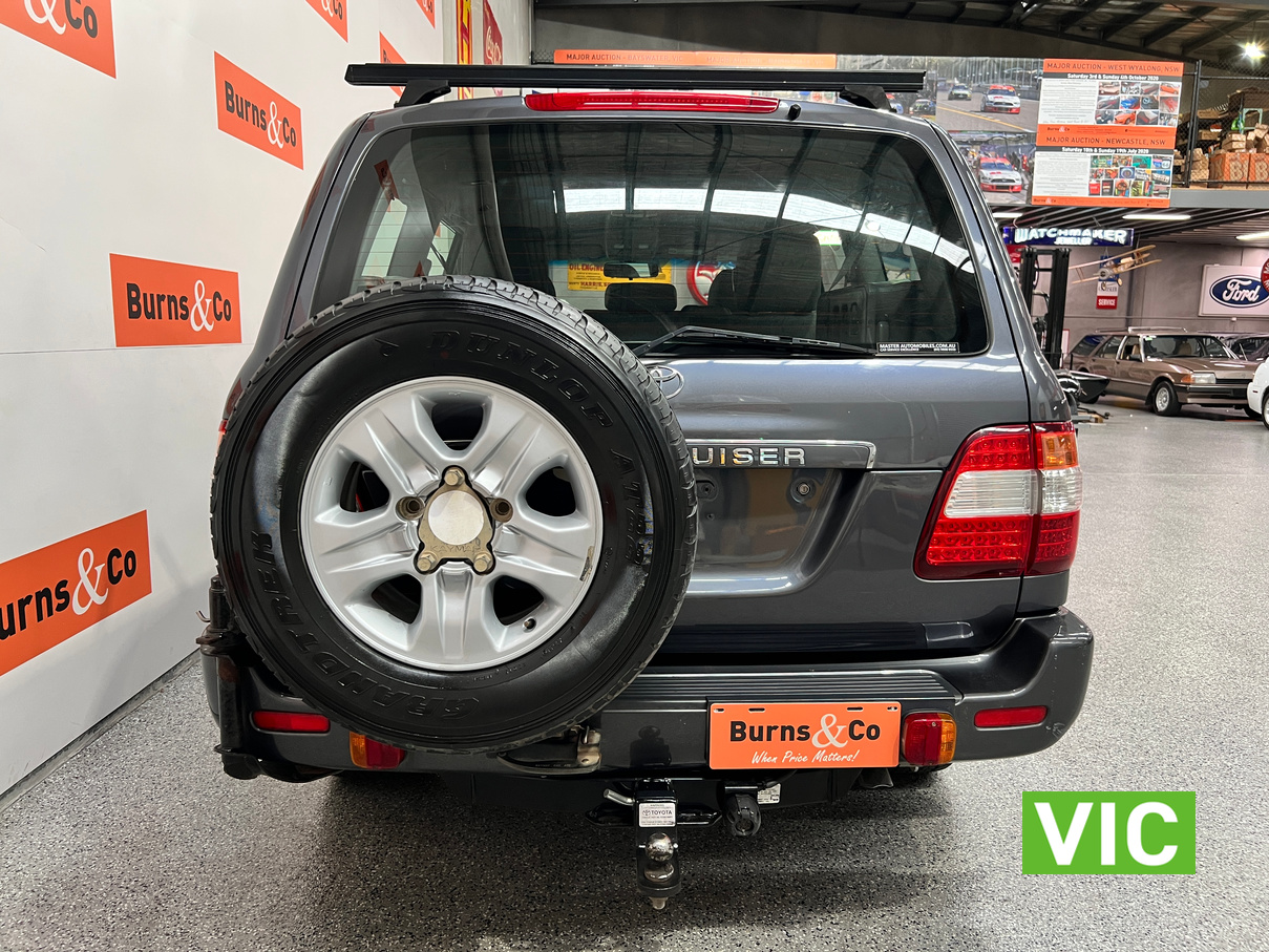2005 TOYOTA LANDCRUISER 100s 4.7L V8 AUTO 4X4 WAGON