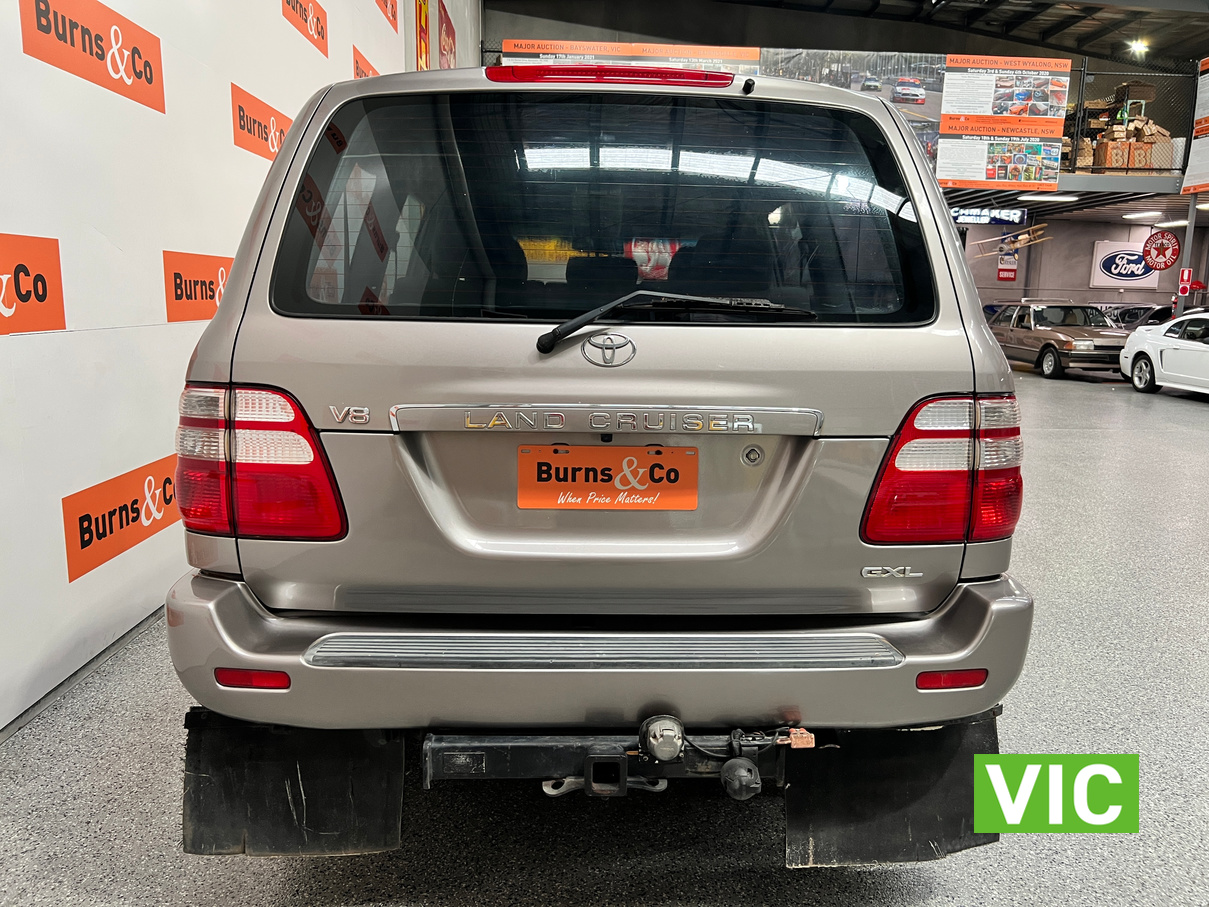 2003 TOYOTA LANDCRUISER 100 SERIES GXL 4.7L V8 4X4 WAGON