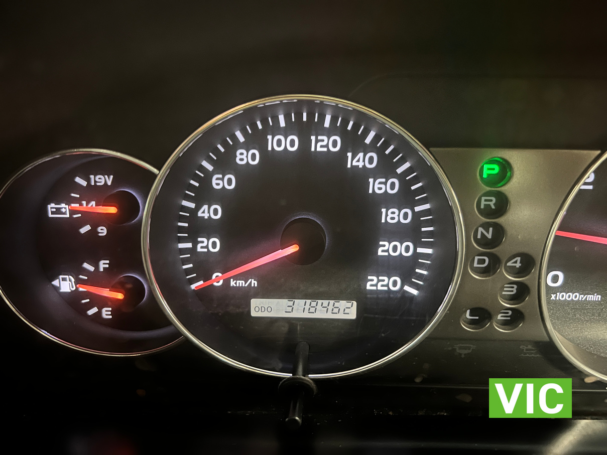 2003 TOYOTA LANDCRUISER 100 SERIES GXL 4.7L V8 4X4 WAGON