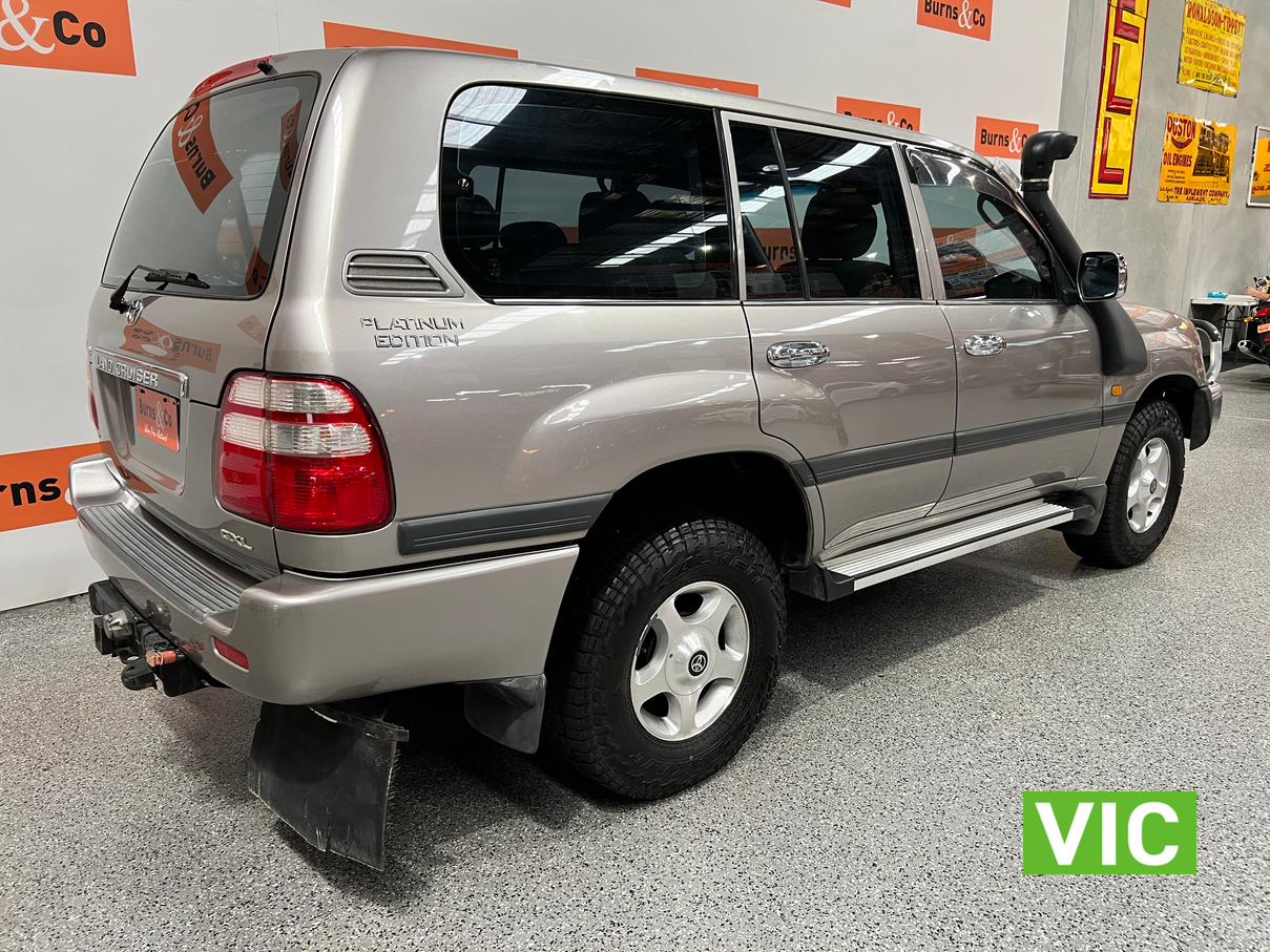 2003 TOYOTA LANDCRUISER 100 SERIES GXL 4.7L V8 4X4 WAGON