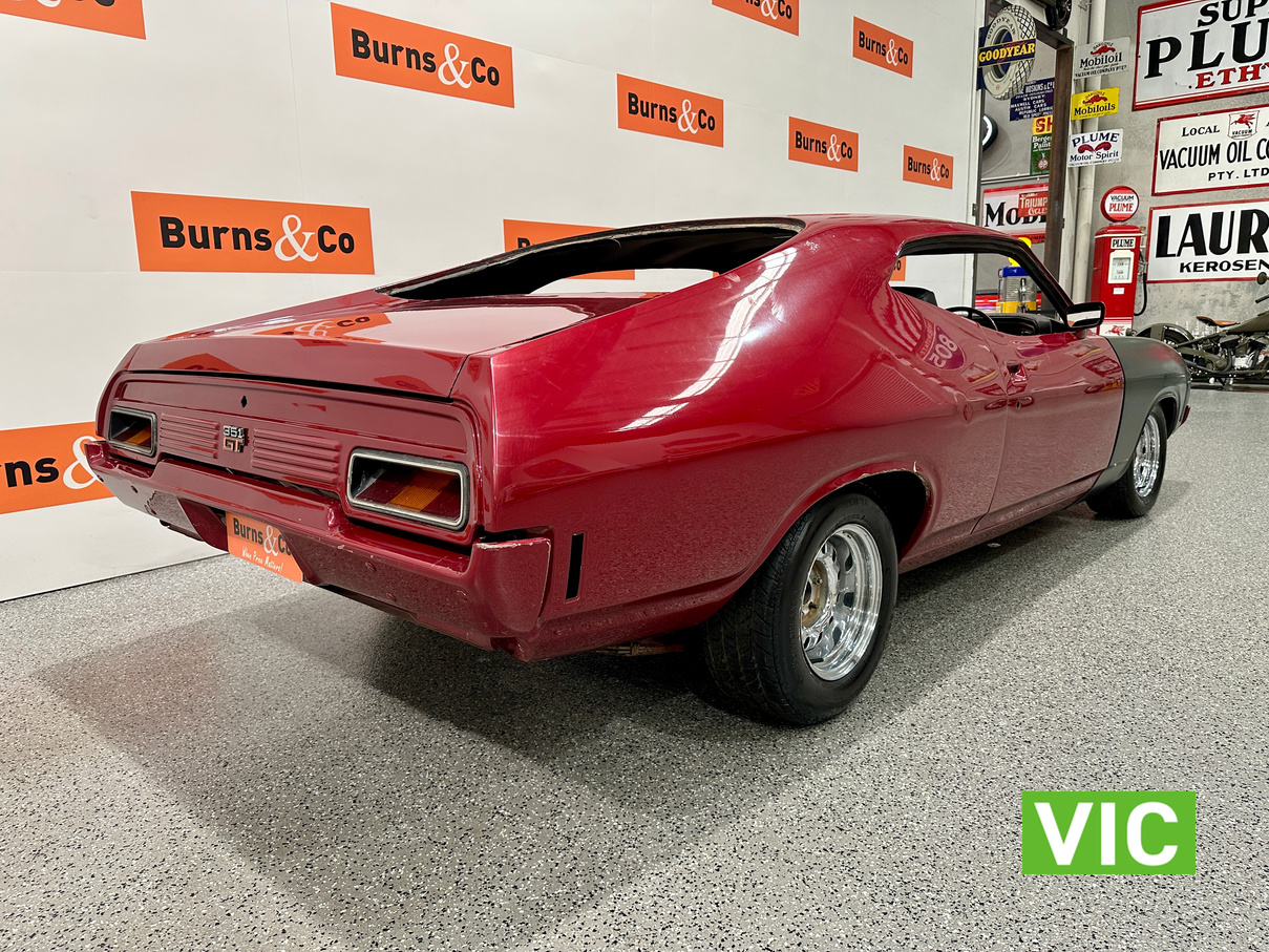 1972 FORD XA GT FALCON 351 V8 AUTO COUPE PROJECT