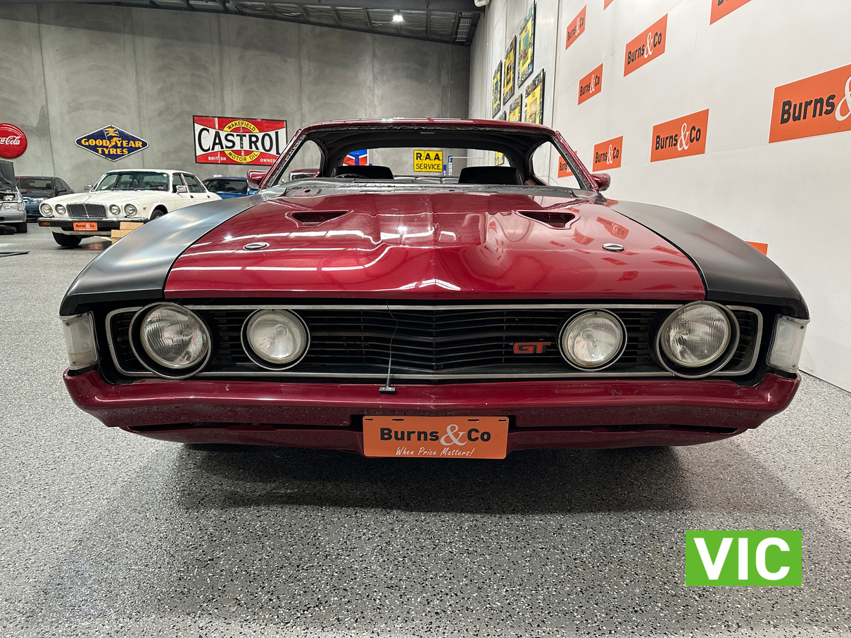 1972 FORD XA GT FALCON 351 V8 AUTO COUPE PROJECT
