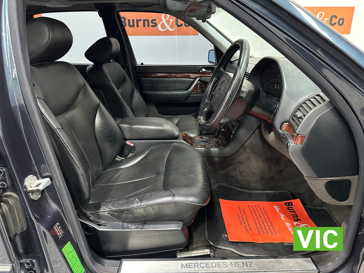 1997 MERCEDES-BENZ S320 EX-GOV 6CYL AUTO SEDAN
