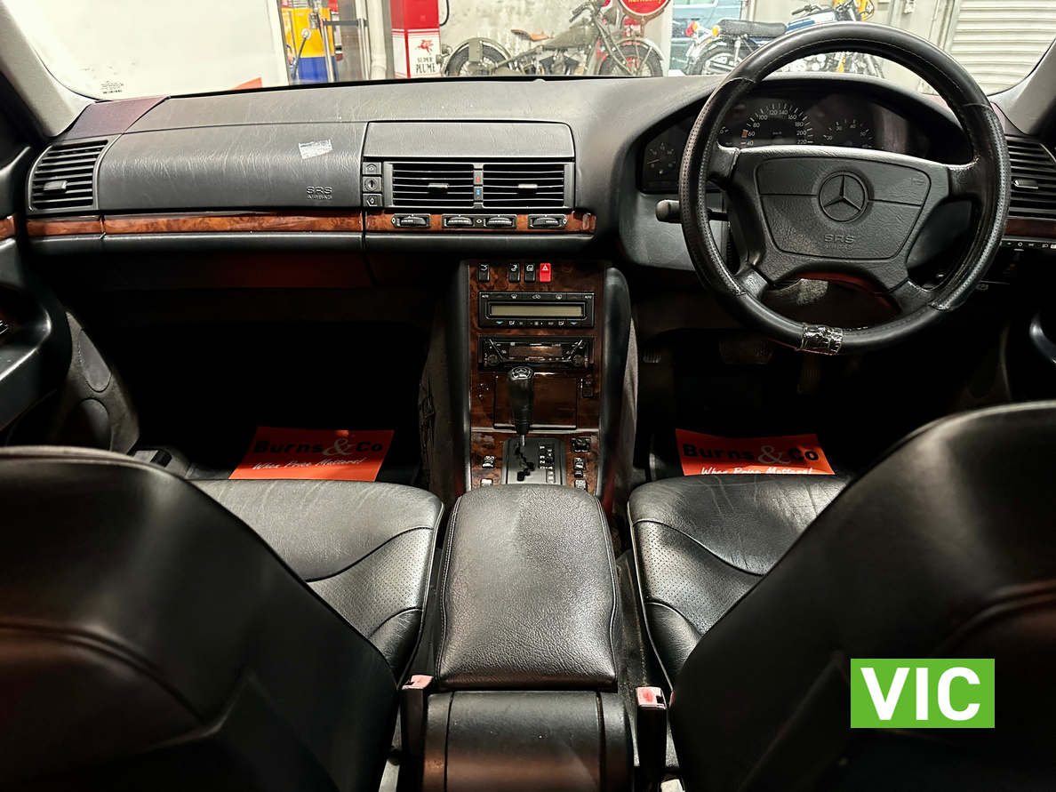 1997 MERCEDES-BENZ S320 EX-GOV 6CYL AUTO SEDAN