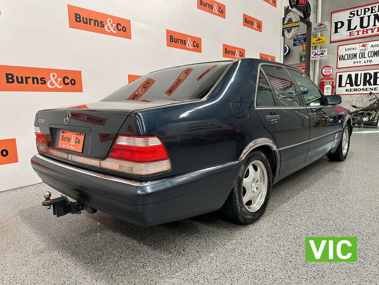 1997 MERCEDES-BENZ S320 EX-GOV 6CYL AUTO SEDAN