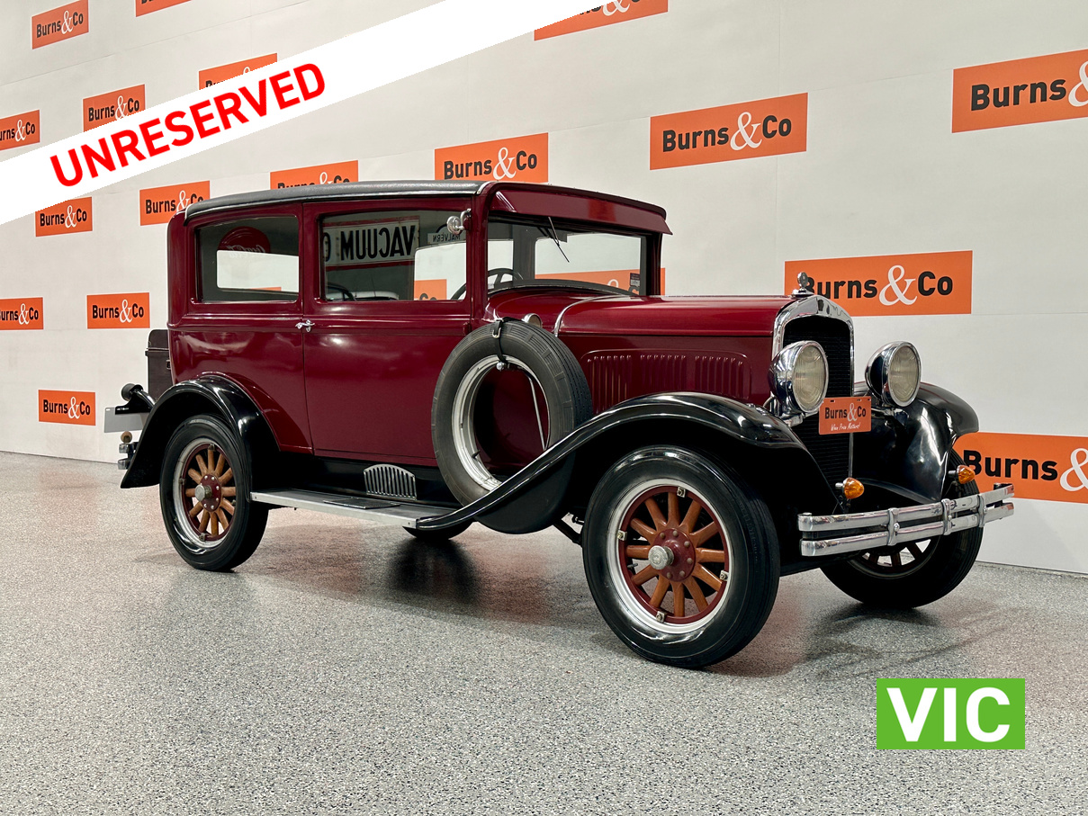 1929 DESOTO SIX MANUAL 6 CYL 2 DR SALOON