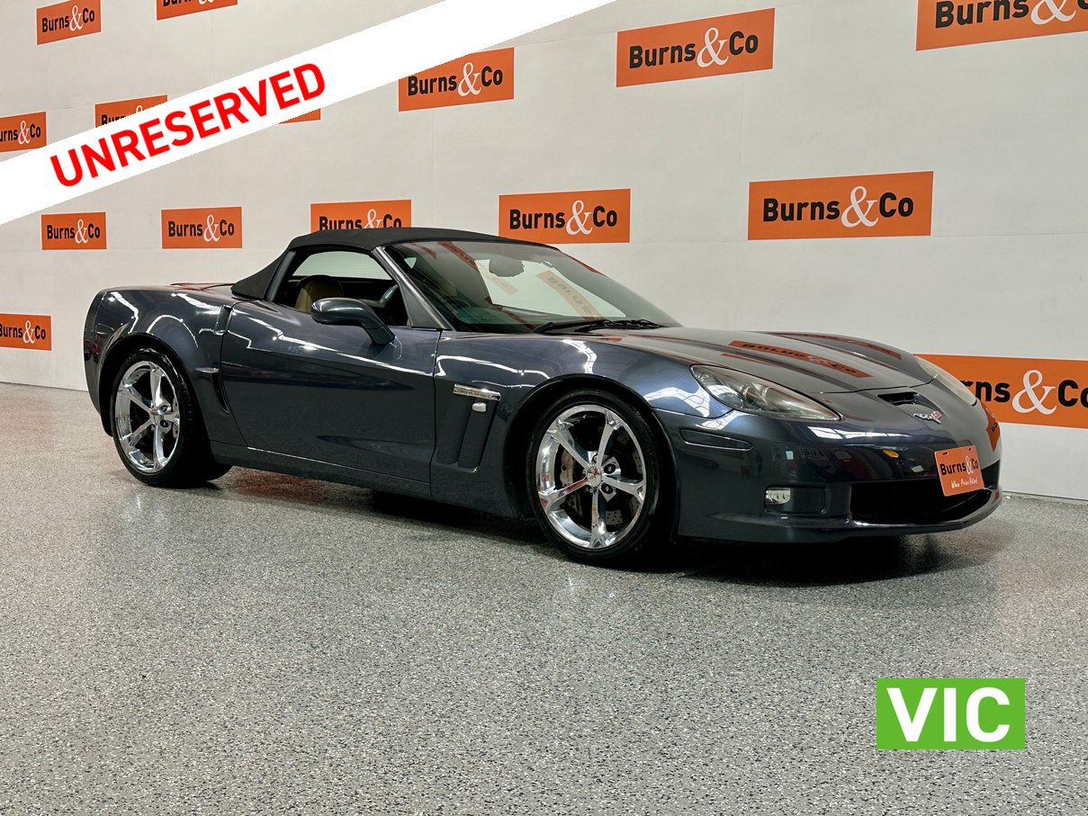 2010 CHEVROLET CORVETTE C6 6.2L LS3 V8 MANUAL CONVERTIBLE
