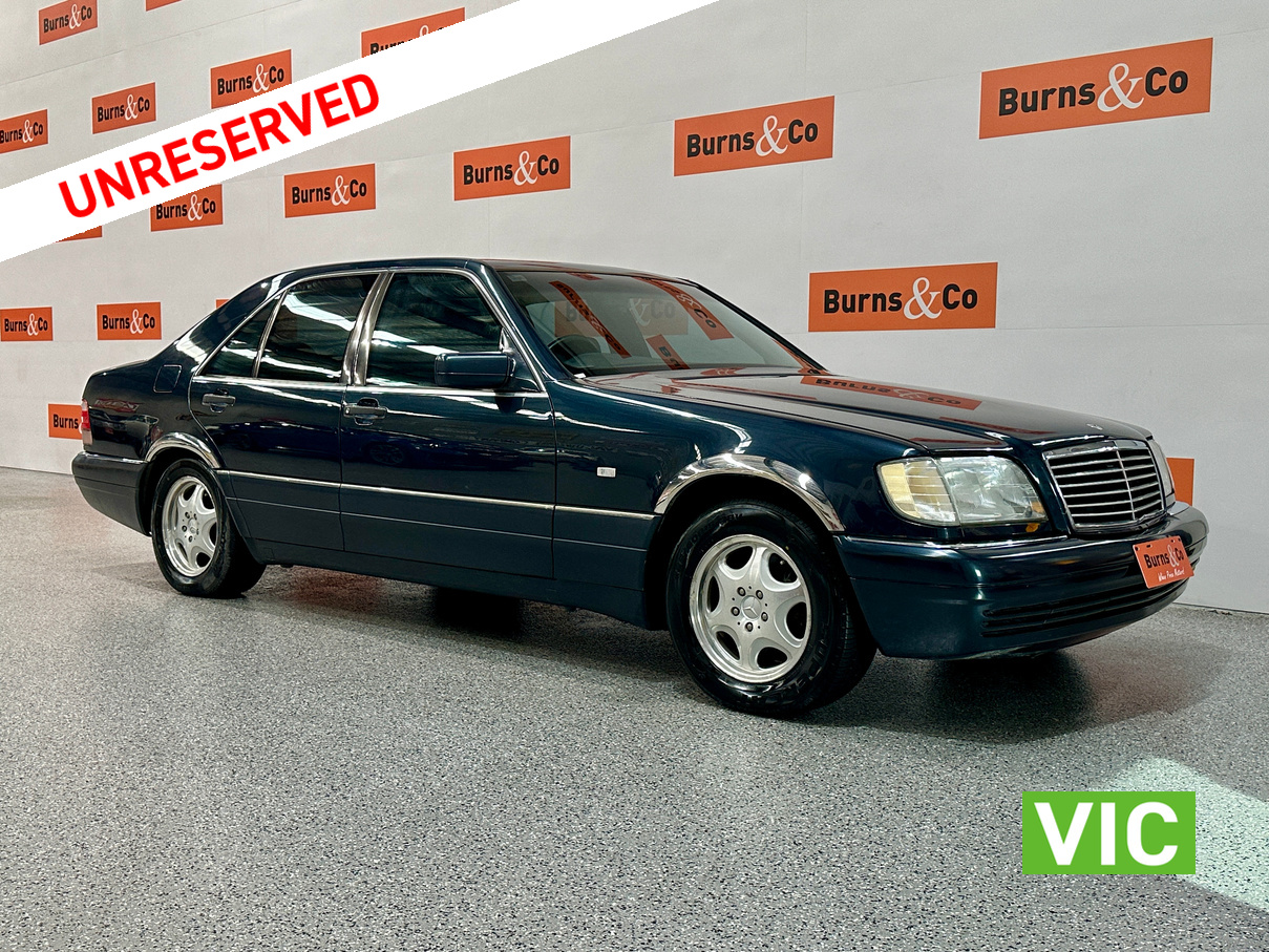 1997 MERCEDES-BENZ S320 EX-GOV 6CYL AUTO SEDAN