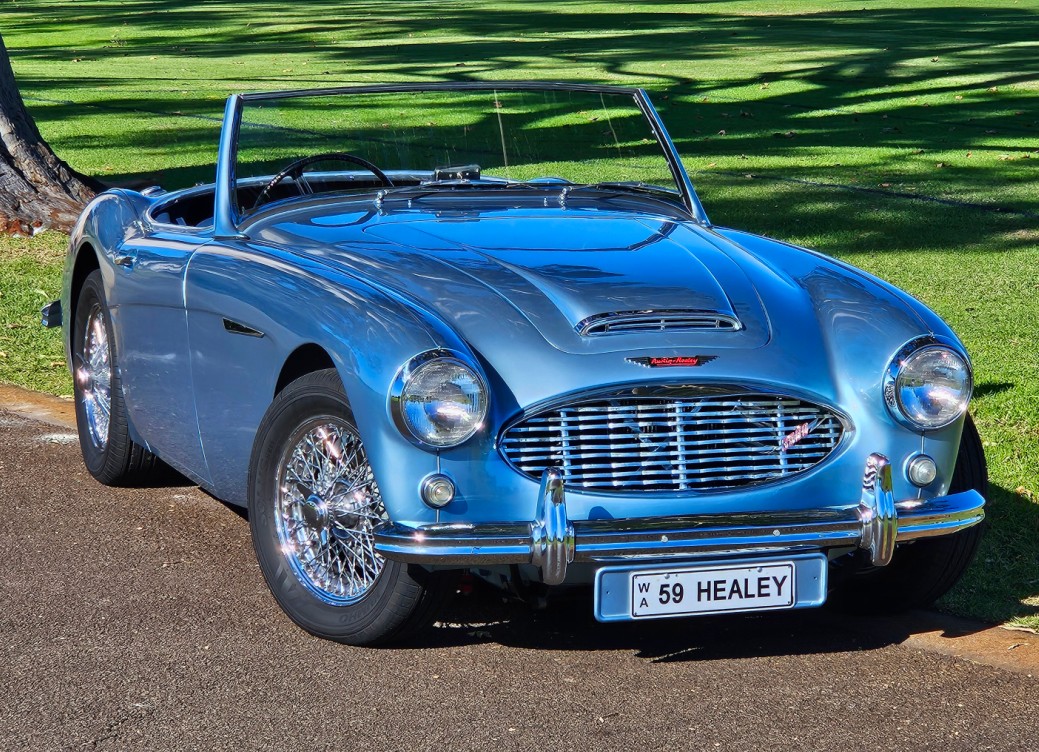 1959 AUSTIN HEALEY 3000 BN7 4 SP MANUAL 2D ROADSTER