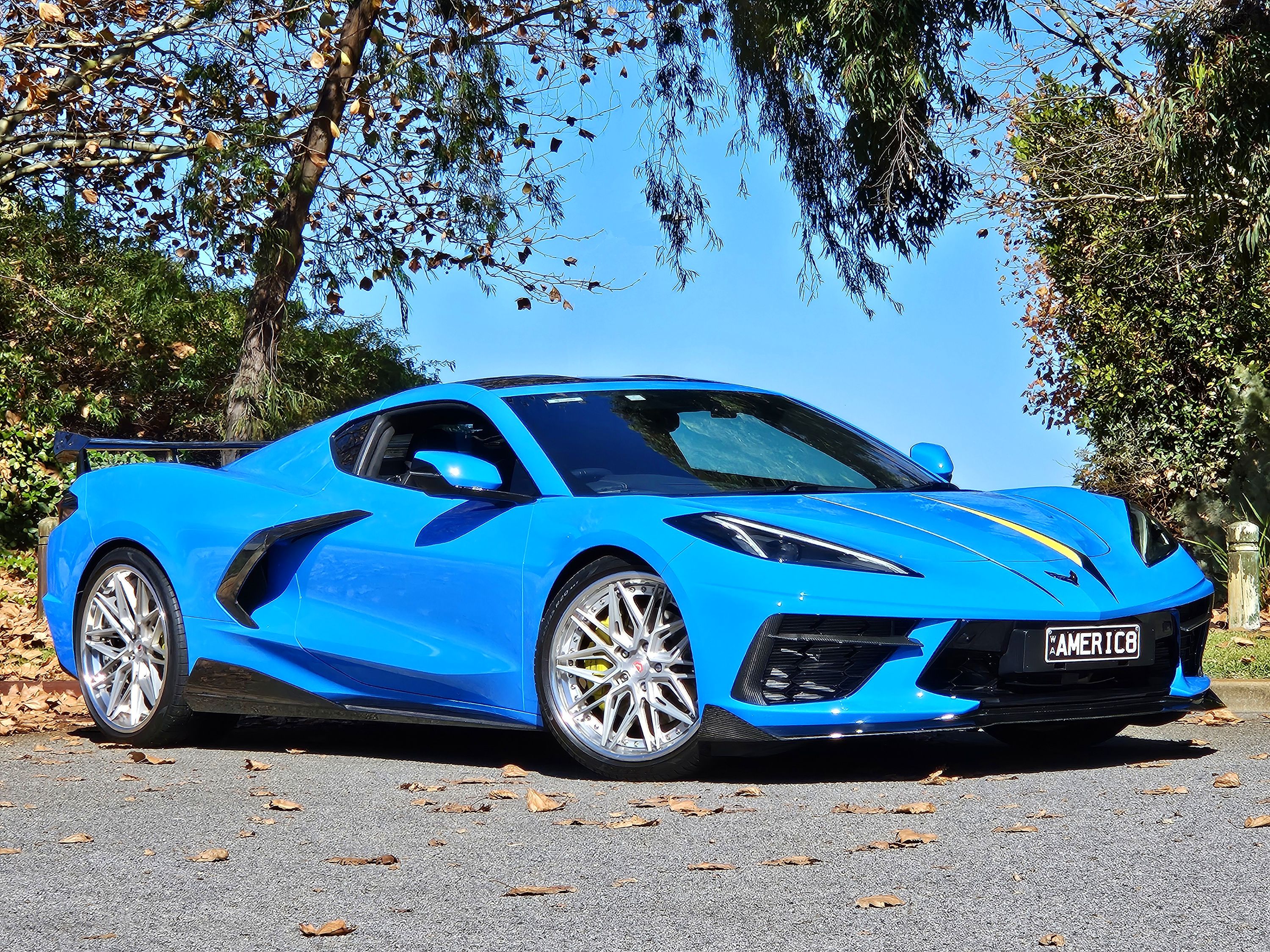 2022 CHEVROLET CORVETTE C8 3LT CARBON LAUNCH EDITION AUTOMATIC COUPE 