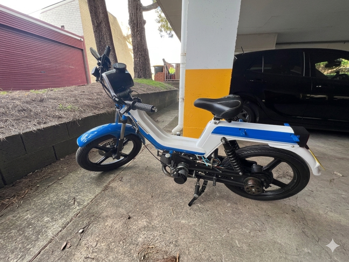 1987 PIAGGIO POLINI S1 49CC MOPED