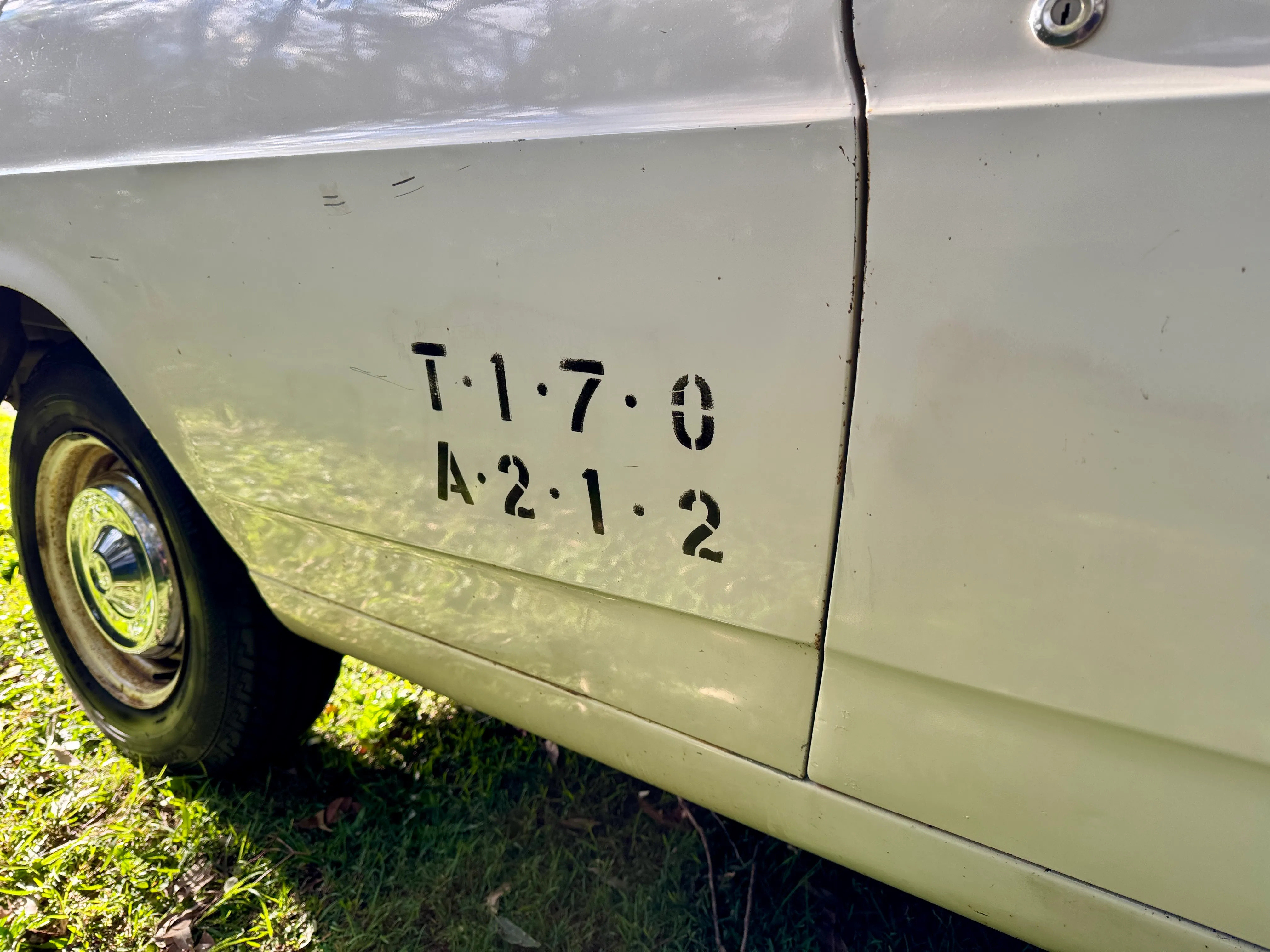 1968 FORD FALCON XT 3 SP MANUAL UTILITY