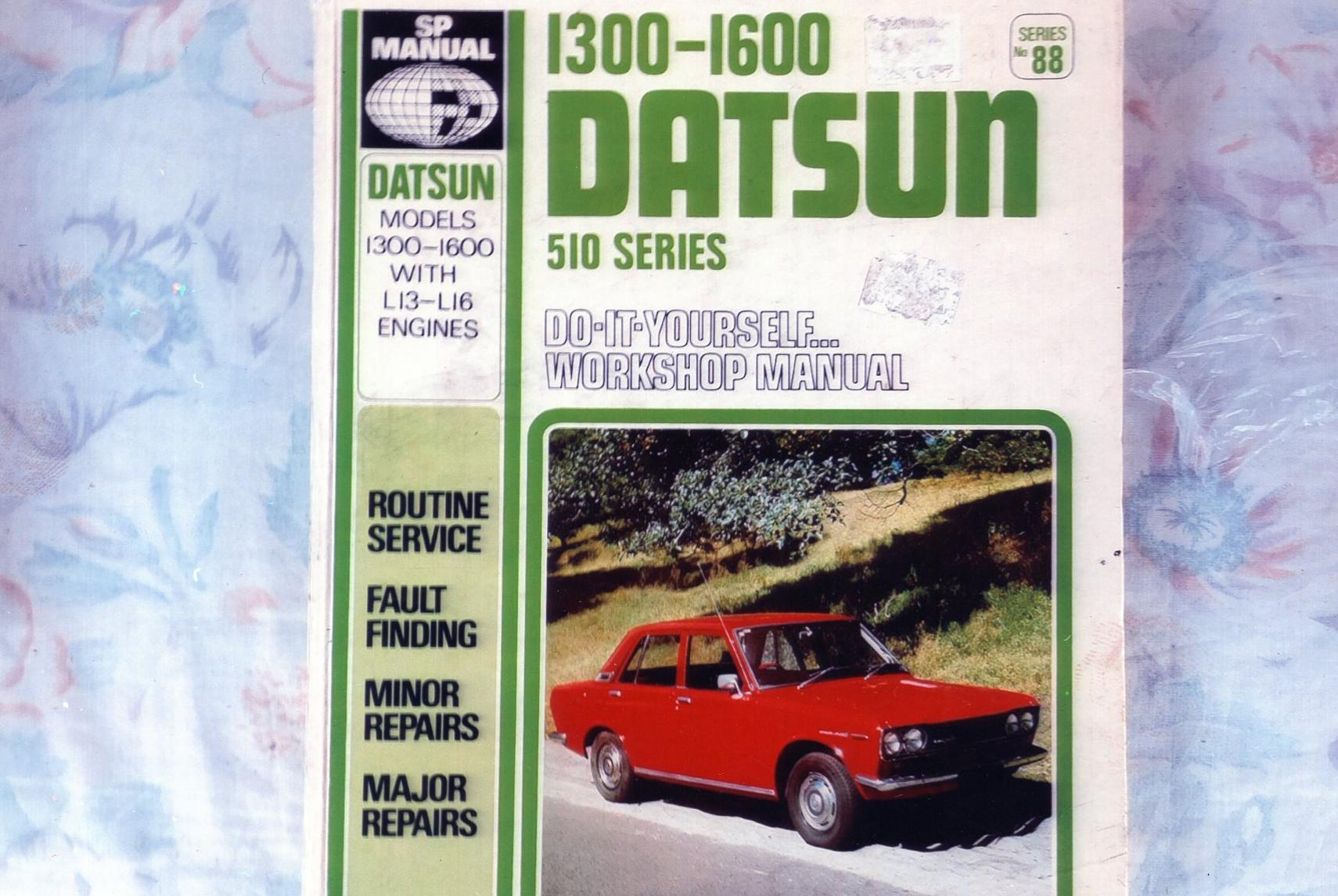 DATSUN 1300 L13 AND 1600 L16 WORKSHOP MANUAL
