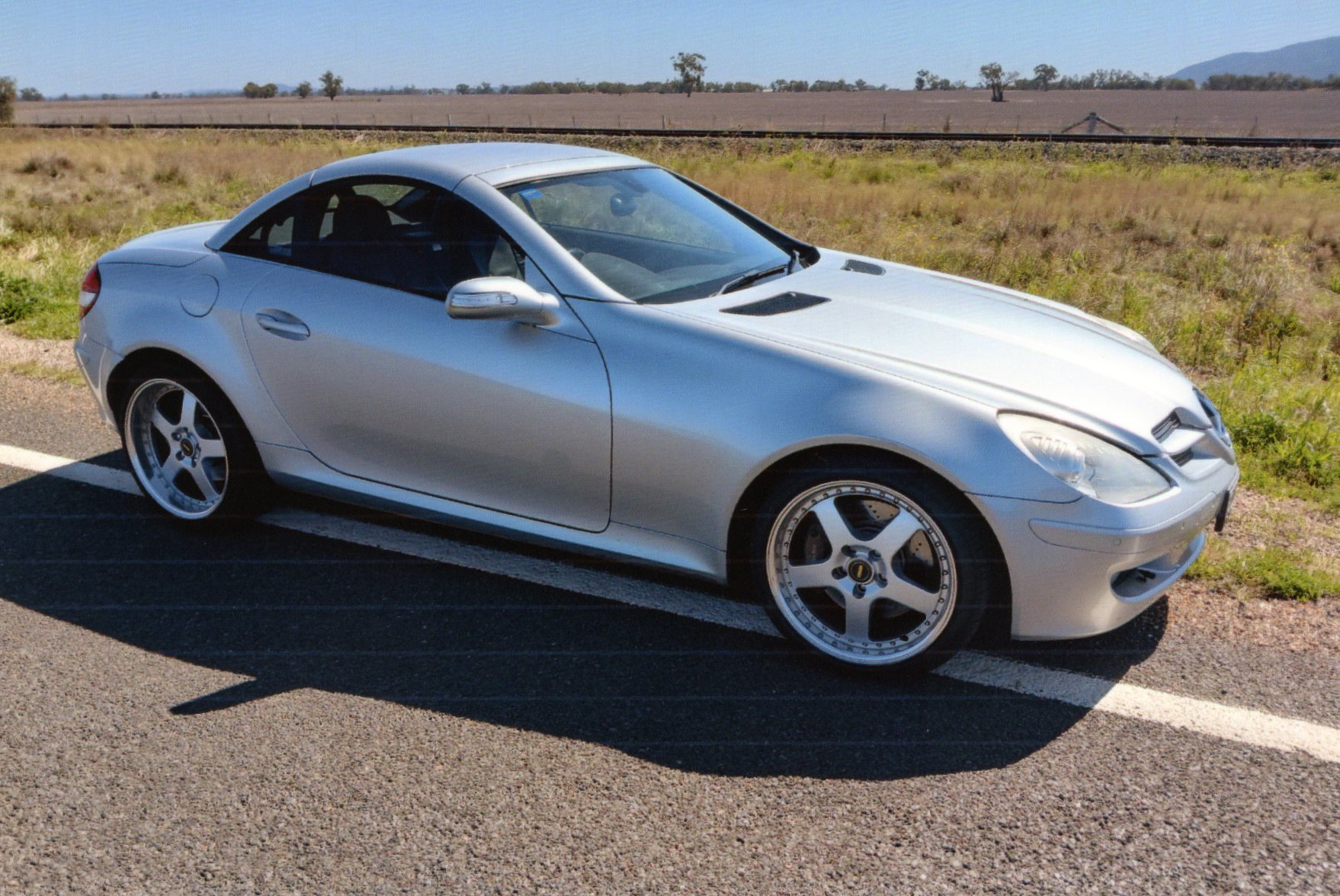 2005 MERCEDES-BENZ SLK R171 350 7 SP AUTOMATIC G-TRONIC 2D CONVERTIBLE