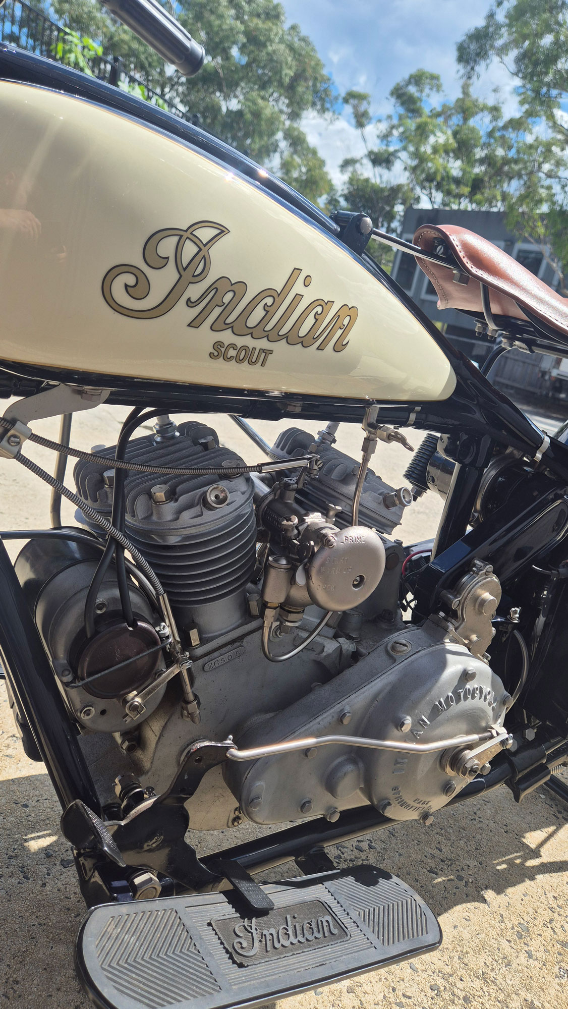 1930 INDIAN 101 SCOUT ROAD