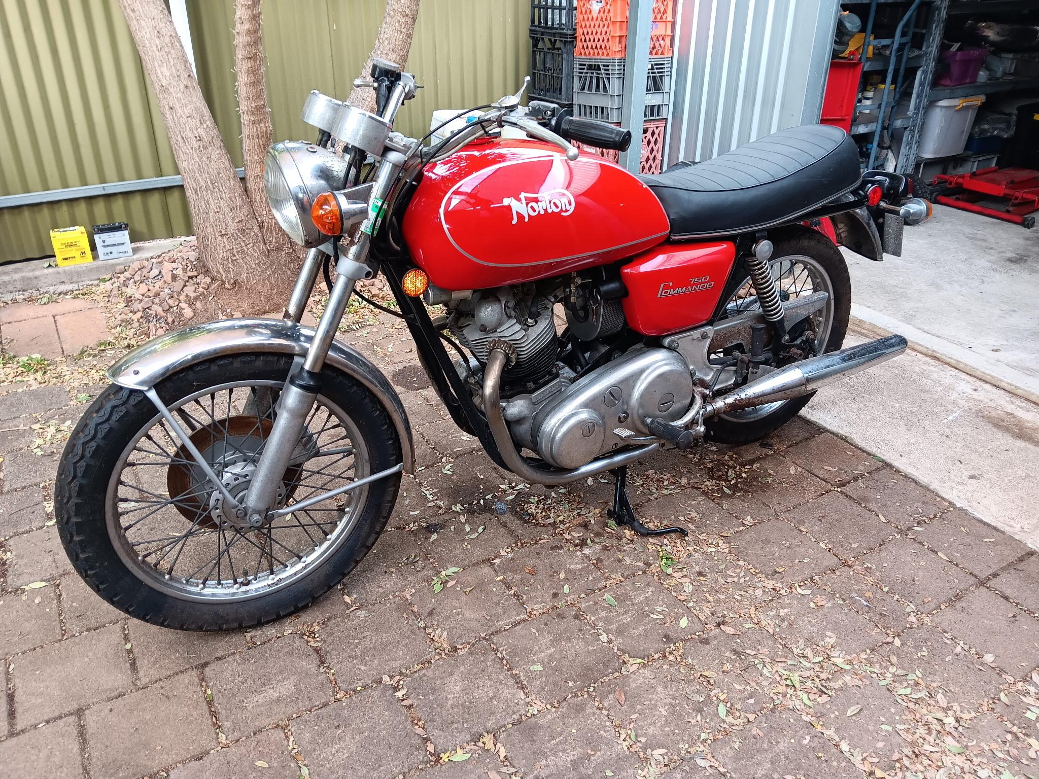 1972 NORTON COMMANDO INTERSTATE ROAD