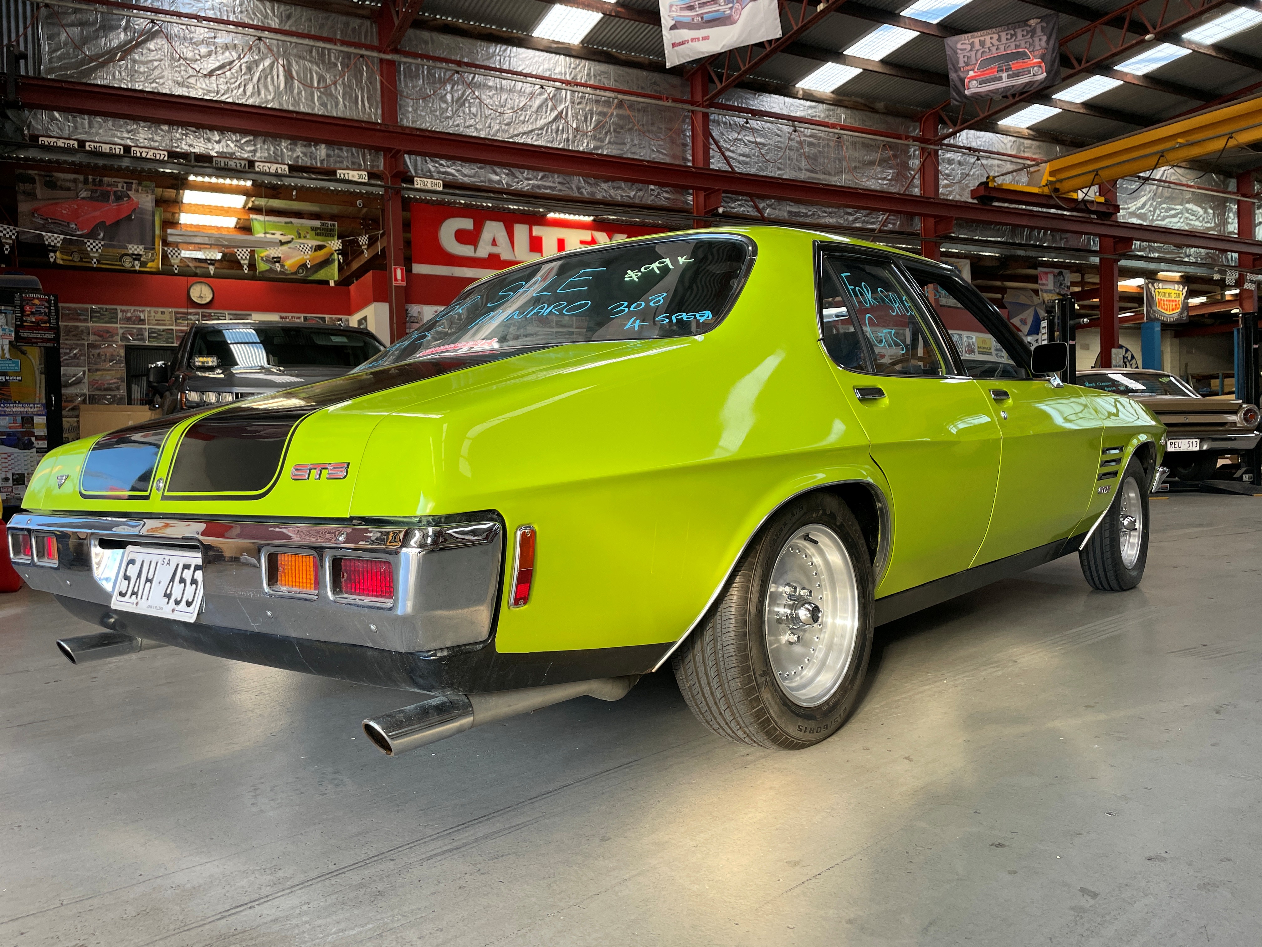 1974 HOLDEN MONARO HQ GTS 4 SP MANUAL 4D SEDAN